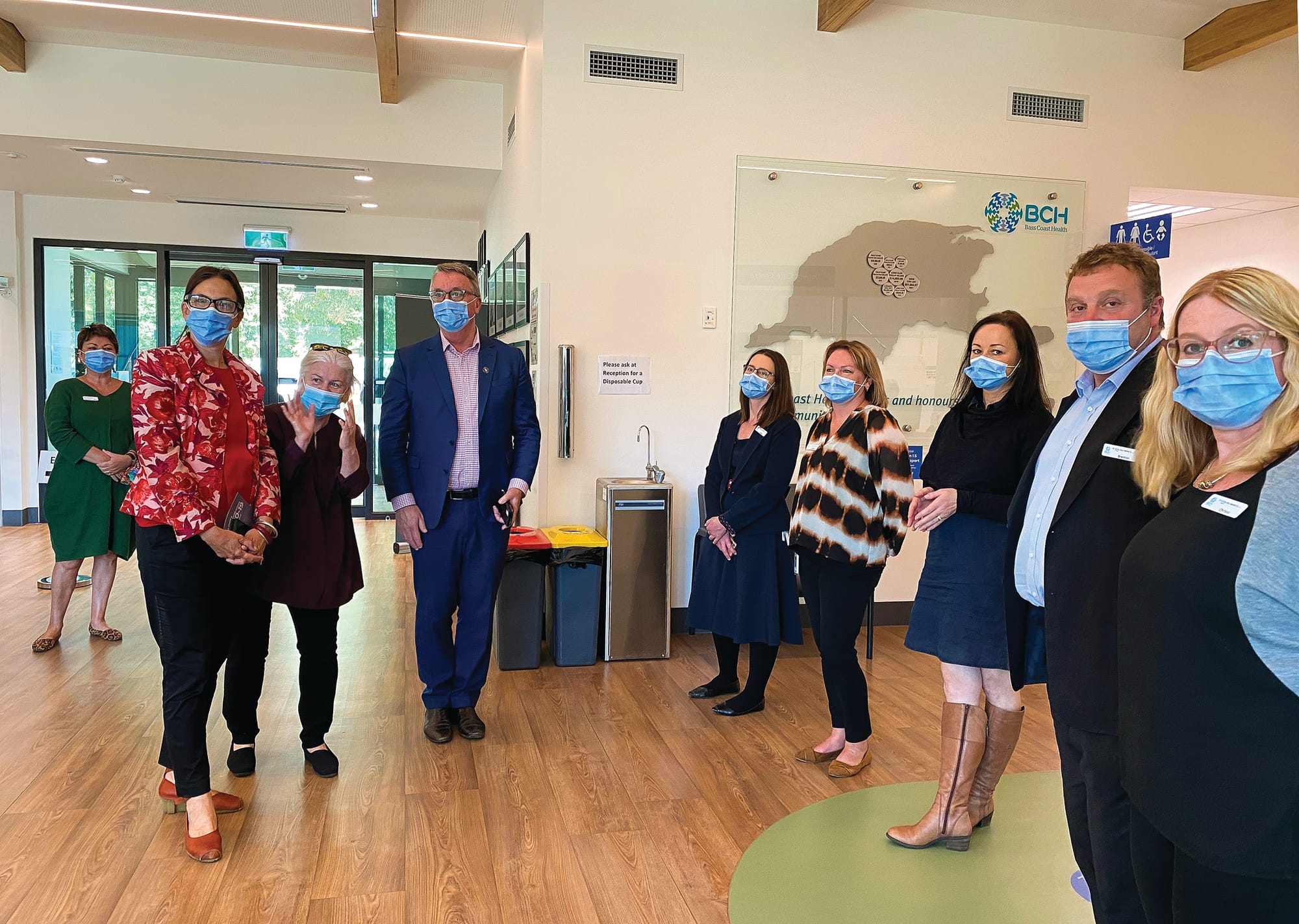 Health Minister visits Health Hub