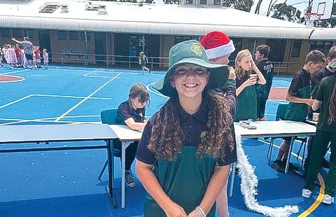 Students off to market