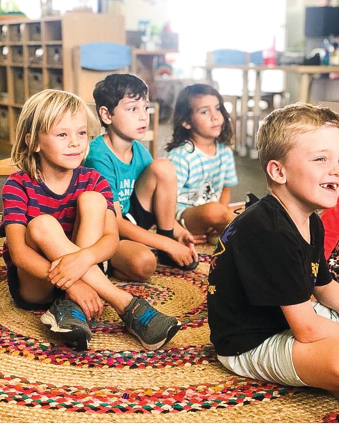 Village students get hands on with new language