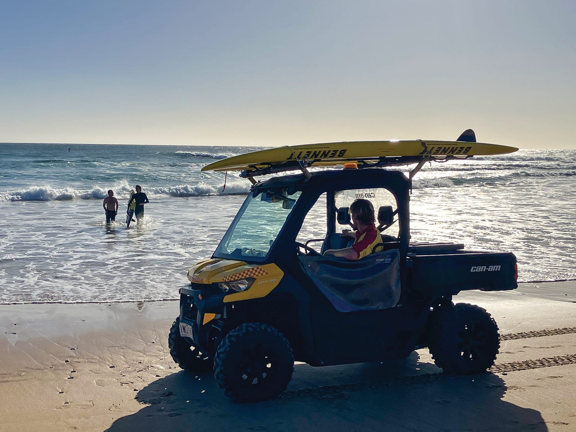 Several near misses at local surf beaches