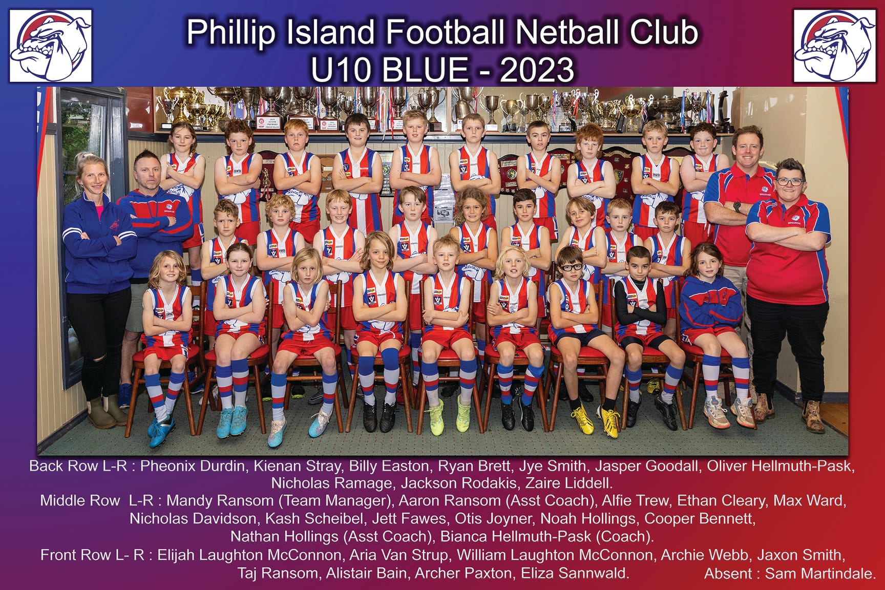 Congratulations to U10 Blue for a successful season!