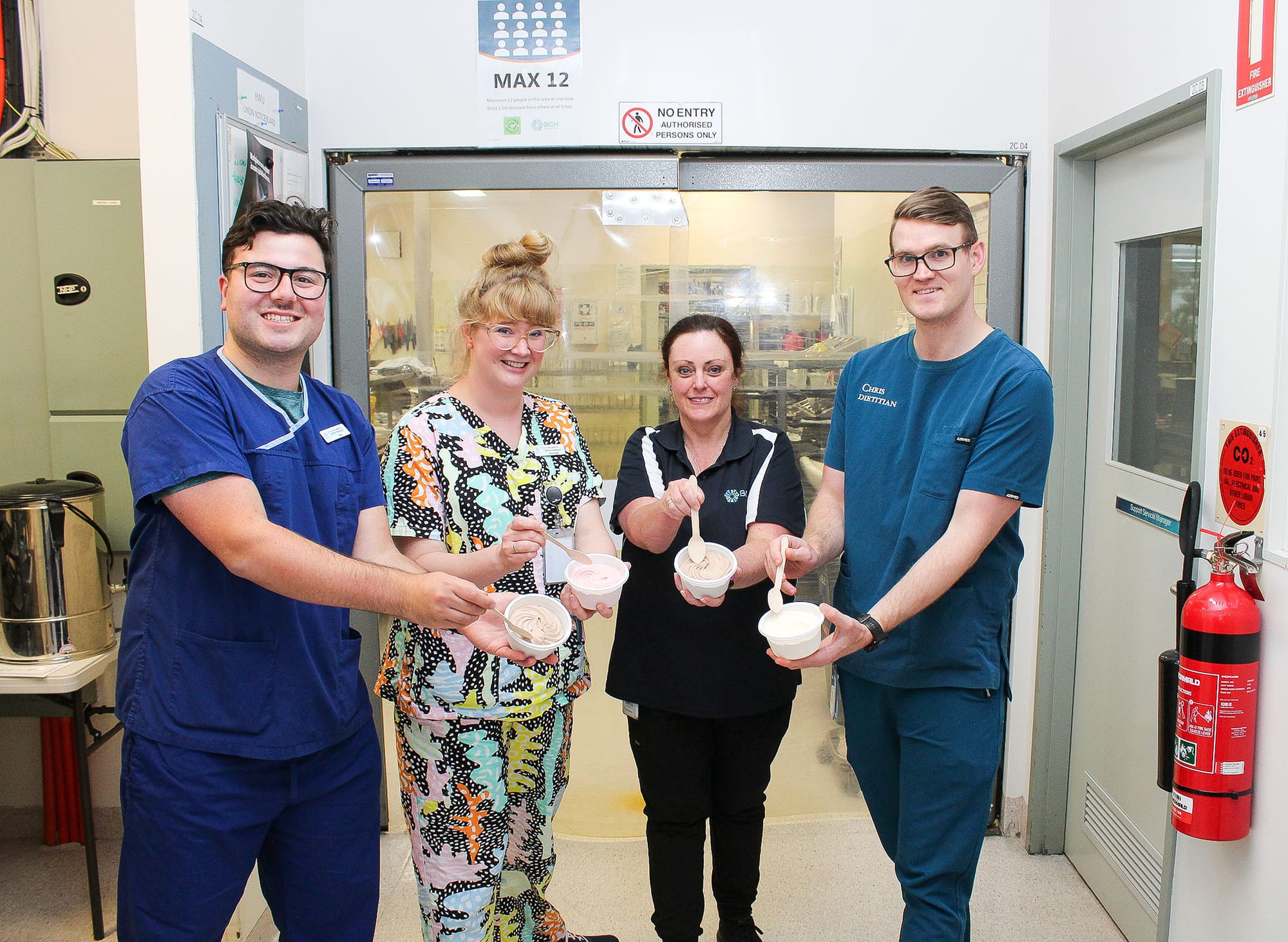 Bass Coast Health team creates nutritional ice-cream