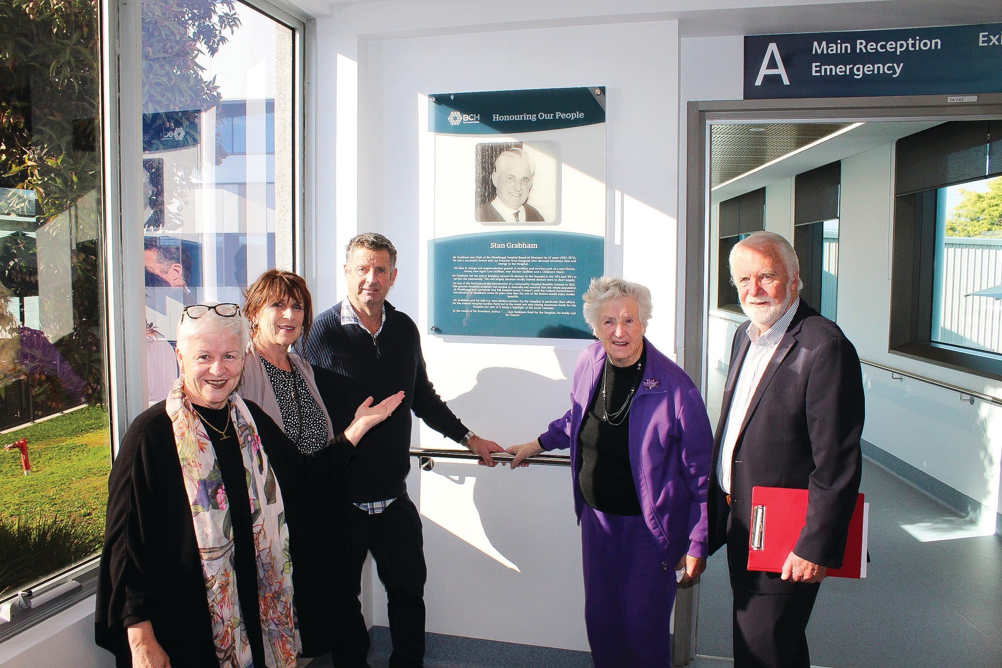 Former hospital board chair recognised