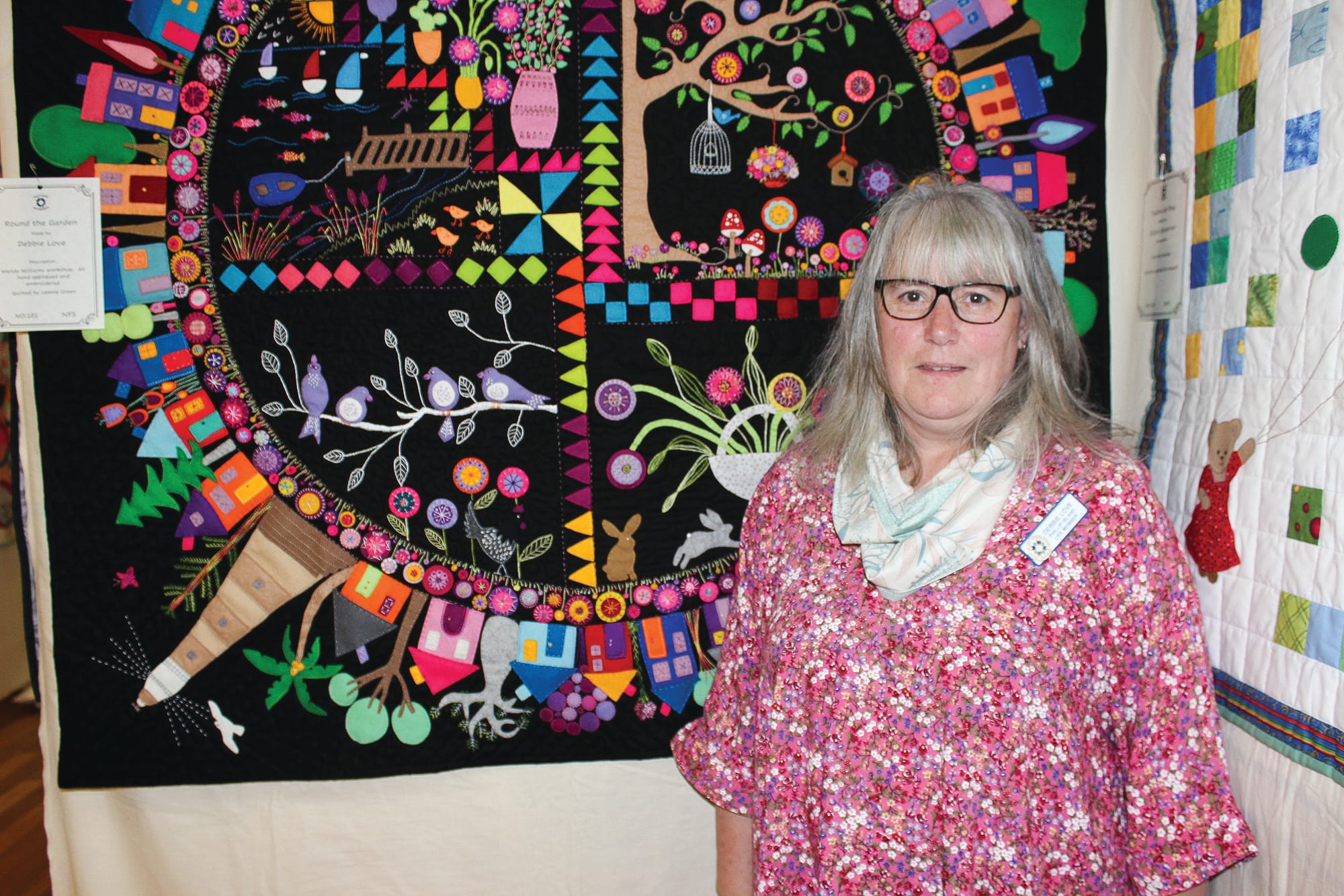 Patchworkers Display on Cup Weekend