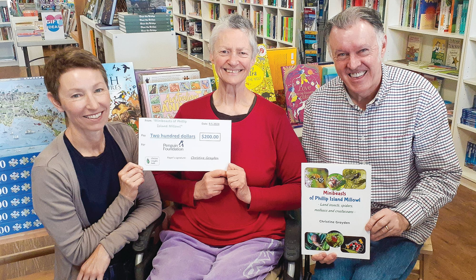 Minibeasts donate $200