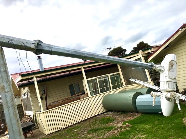 Surf Beach wind turbine