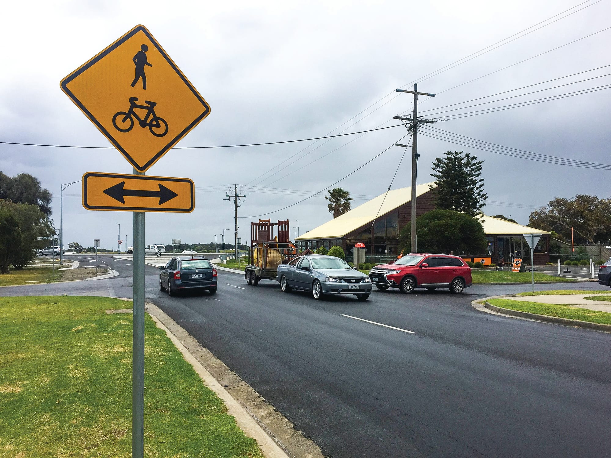 Safety concerns at new roundabout