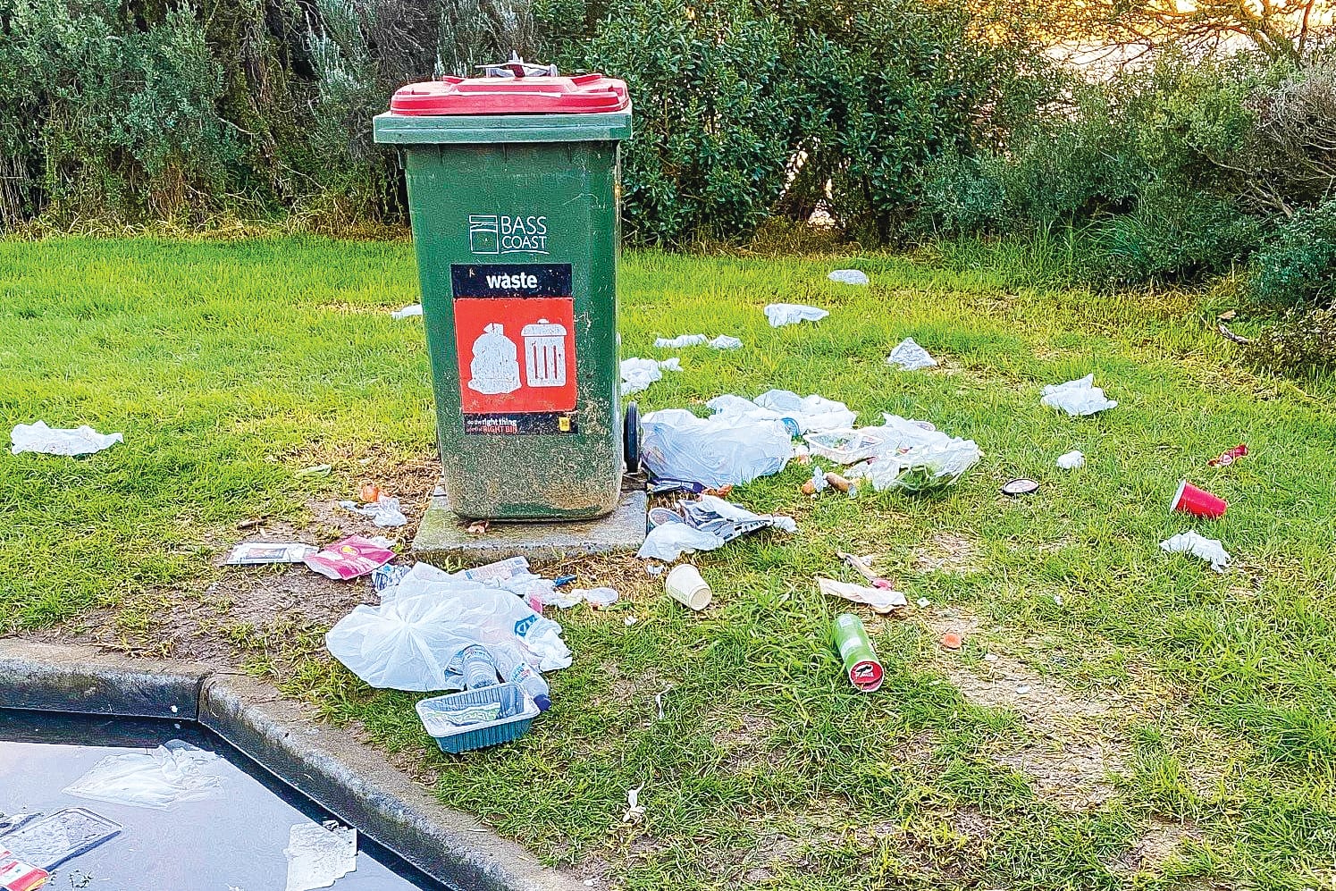 Bin bid fails