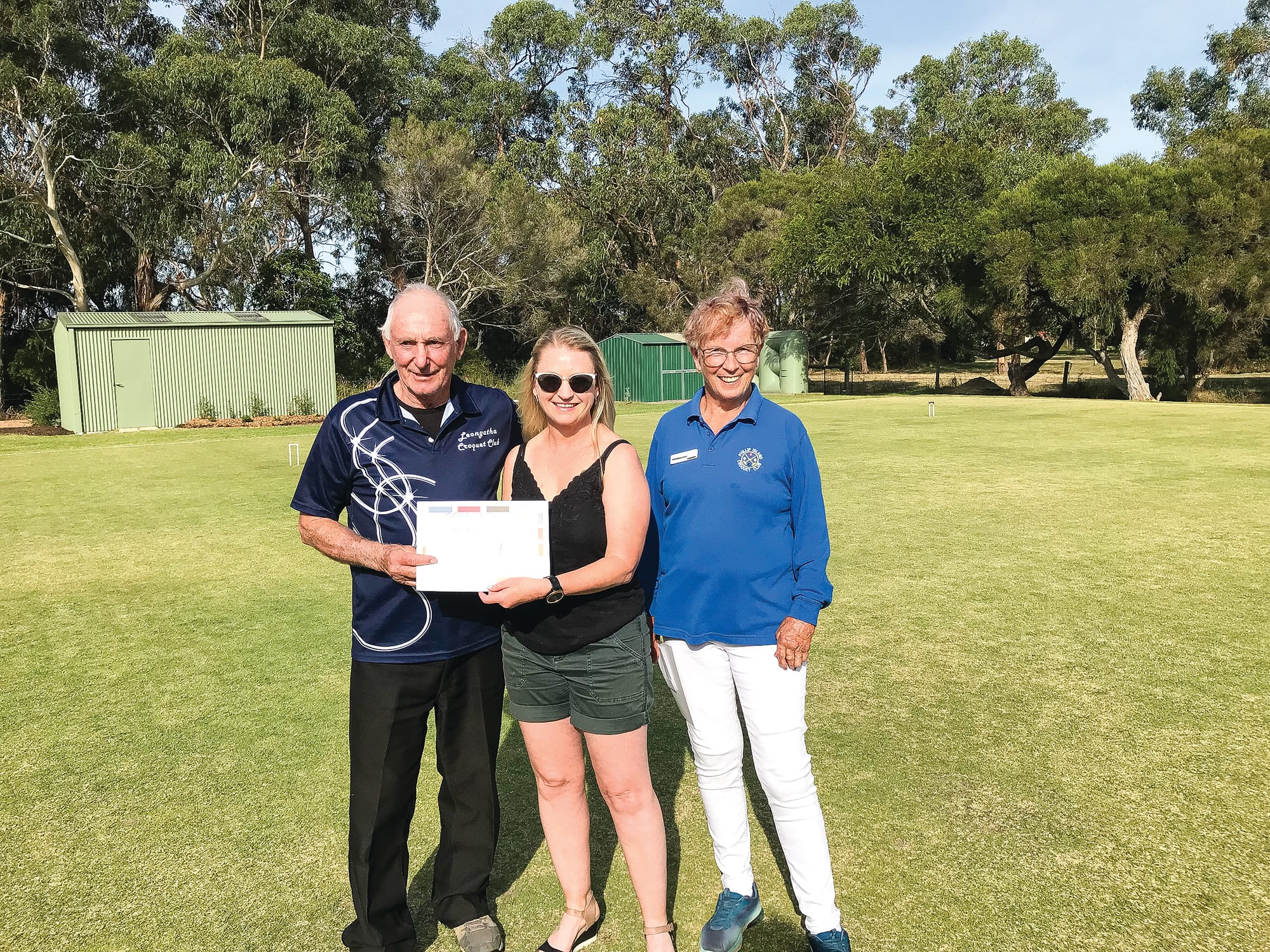 Island’s golf croquet tournament