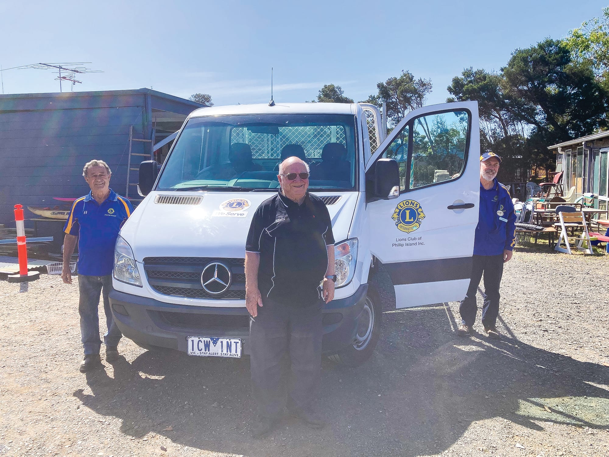 Lions truck upgraded