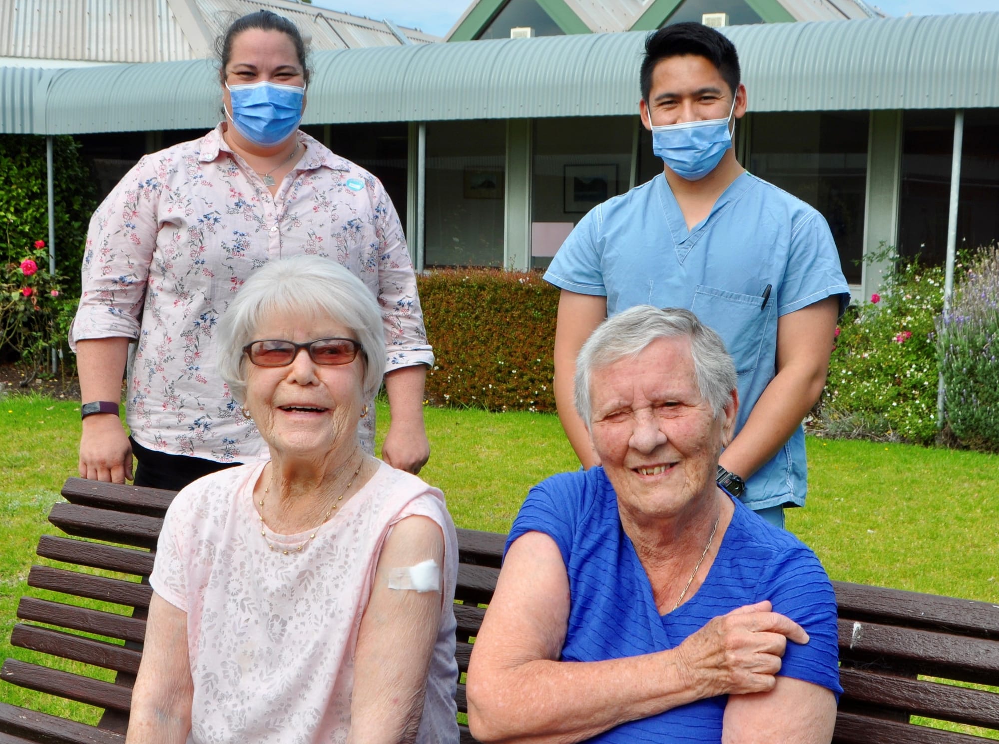 COVID-19 vaccine for Lodge residents
