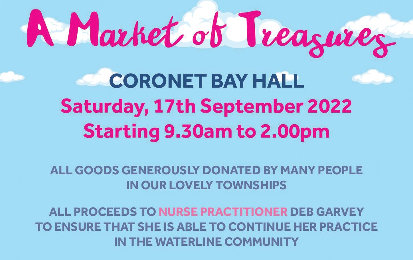 Waterline community is “doing it for Deb”