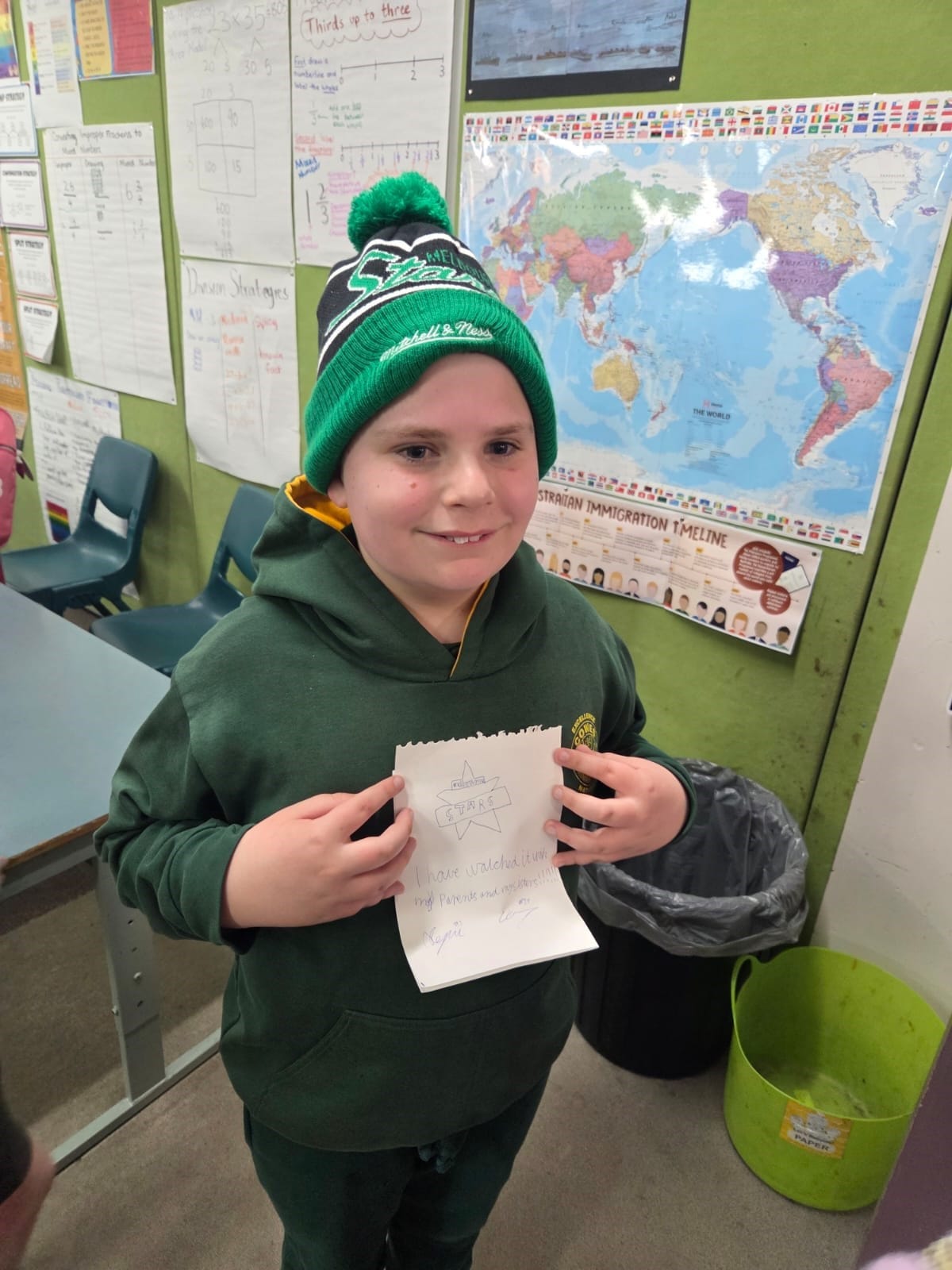 Cowes Primary seeing Stars