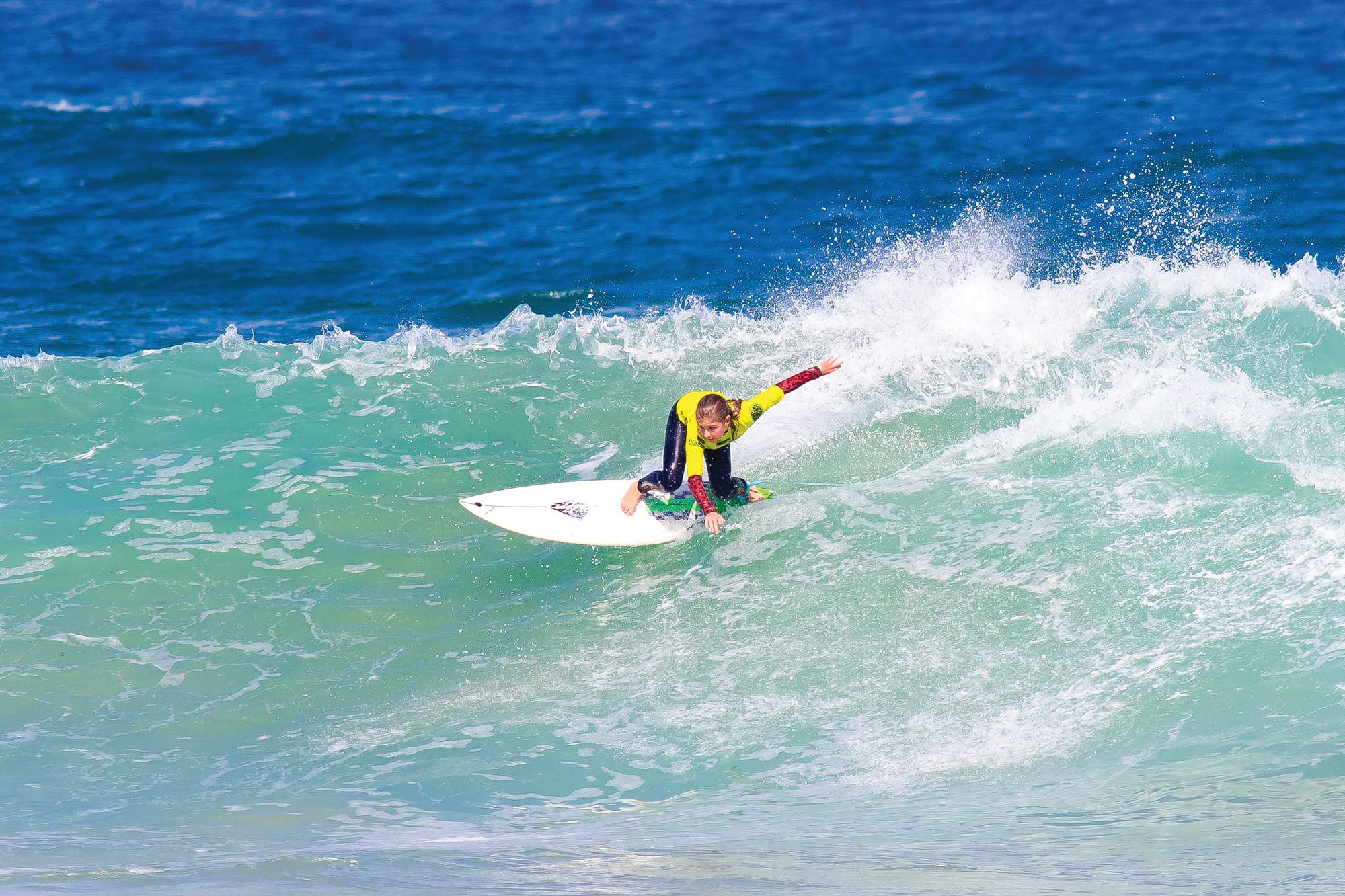 Groms descend on the island