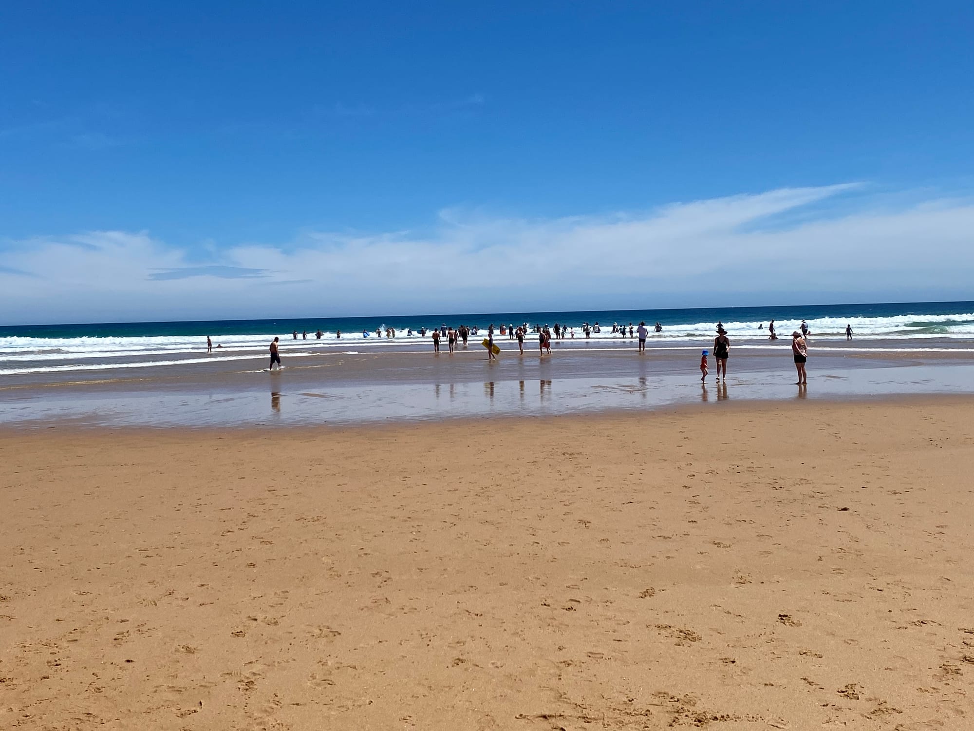 Water warning - woman pulled from surf