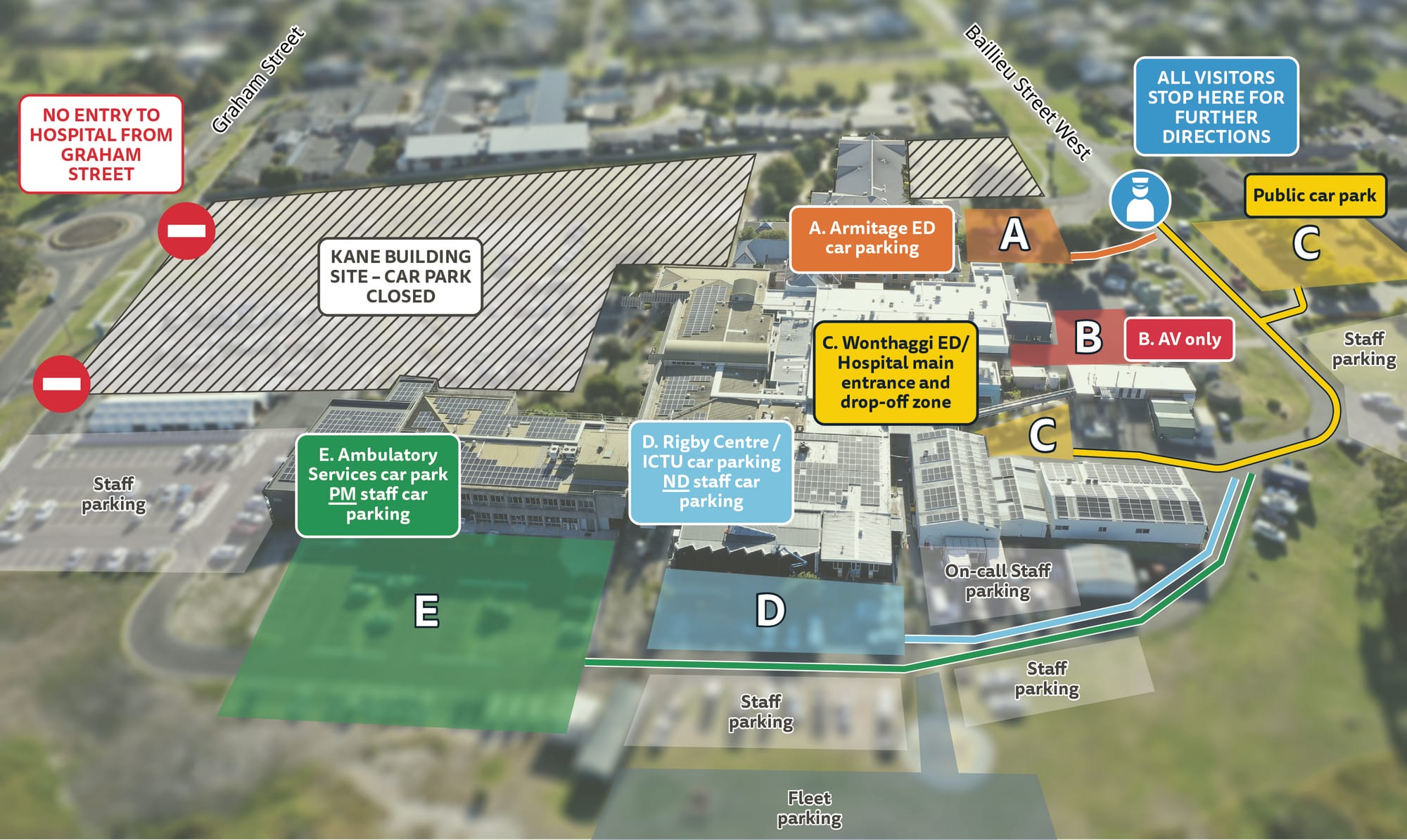 Hospital changes run smoothly
