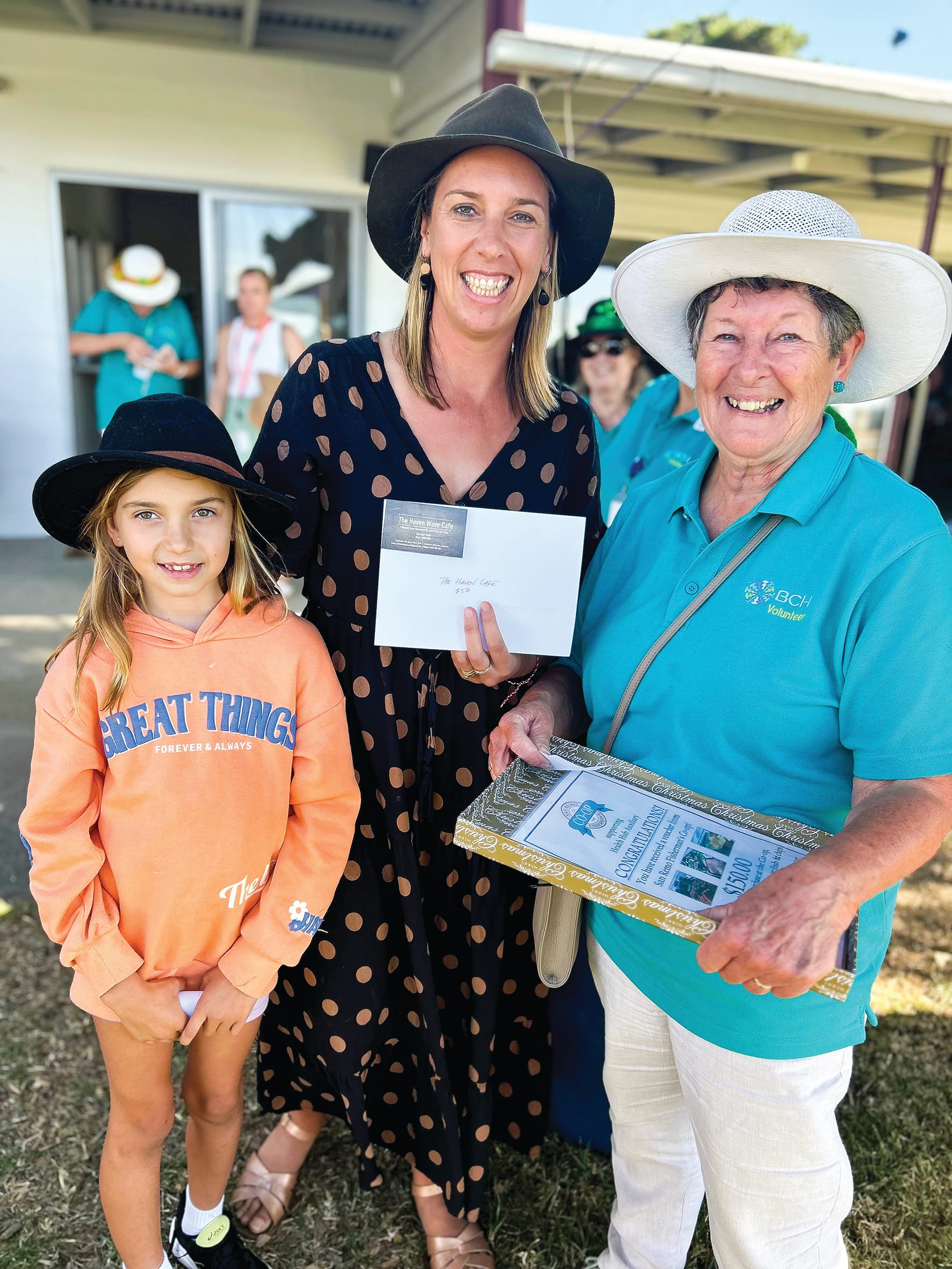 Health Hub backs a winner!