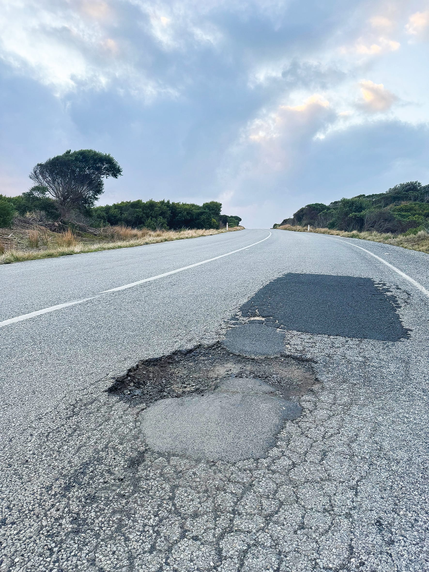 Potholes to be filled, signs coming