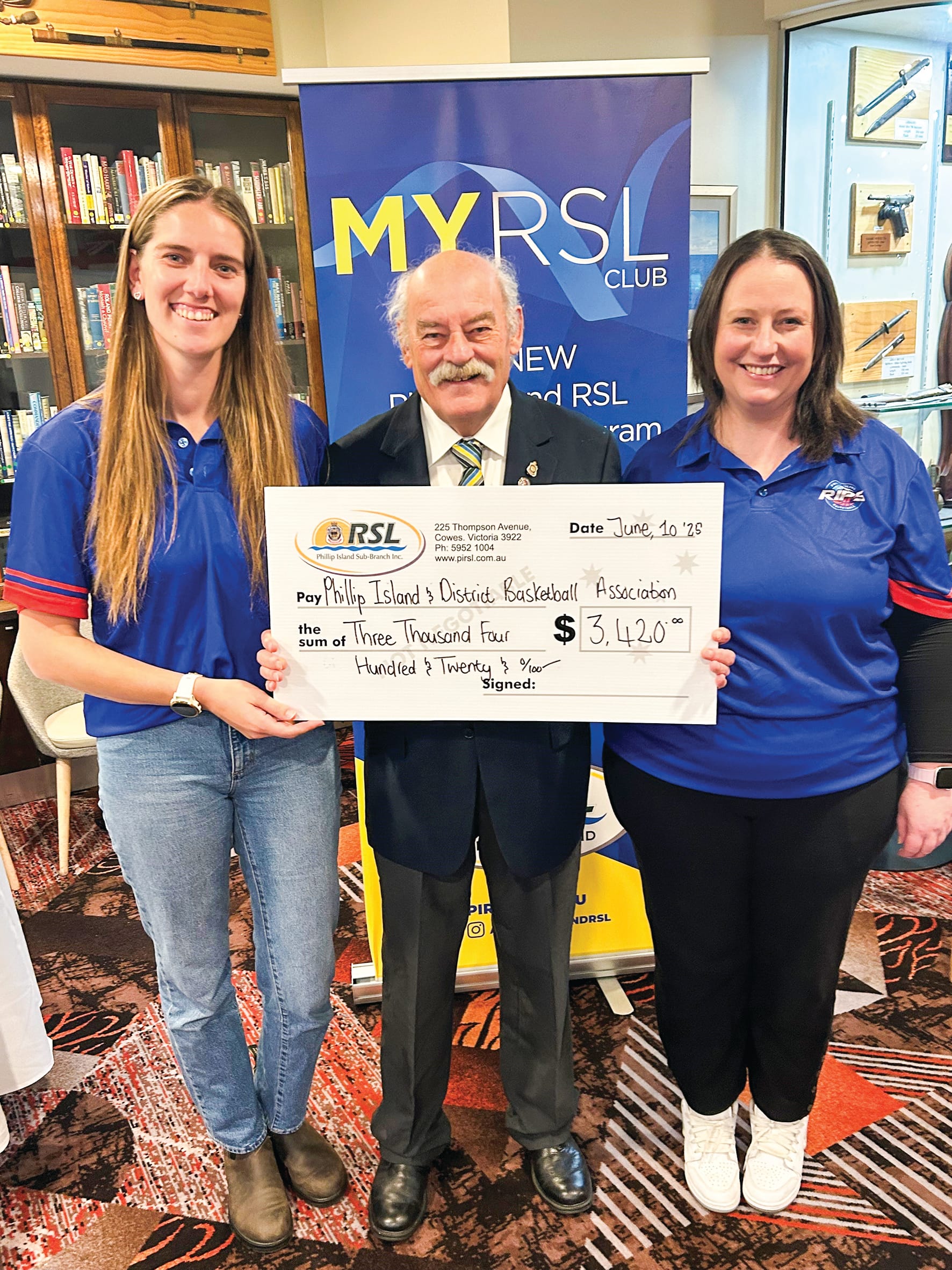 RSL Community grants presented