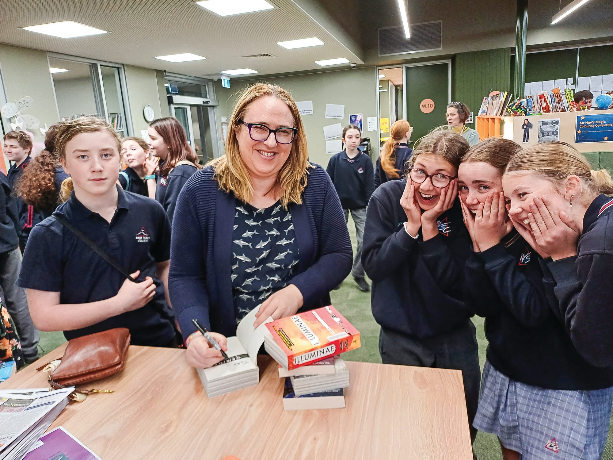 Author in residence at Bass Coast College