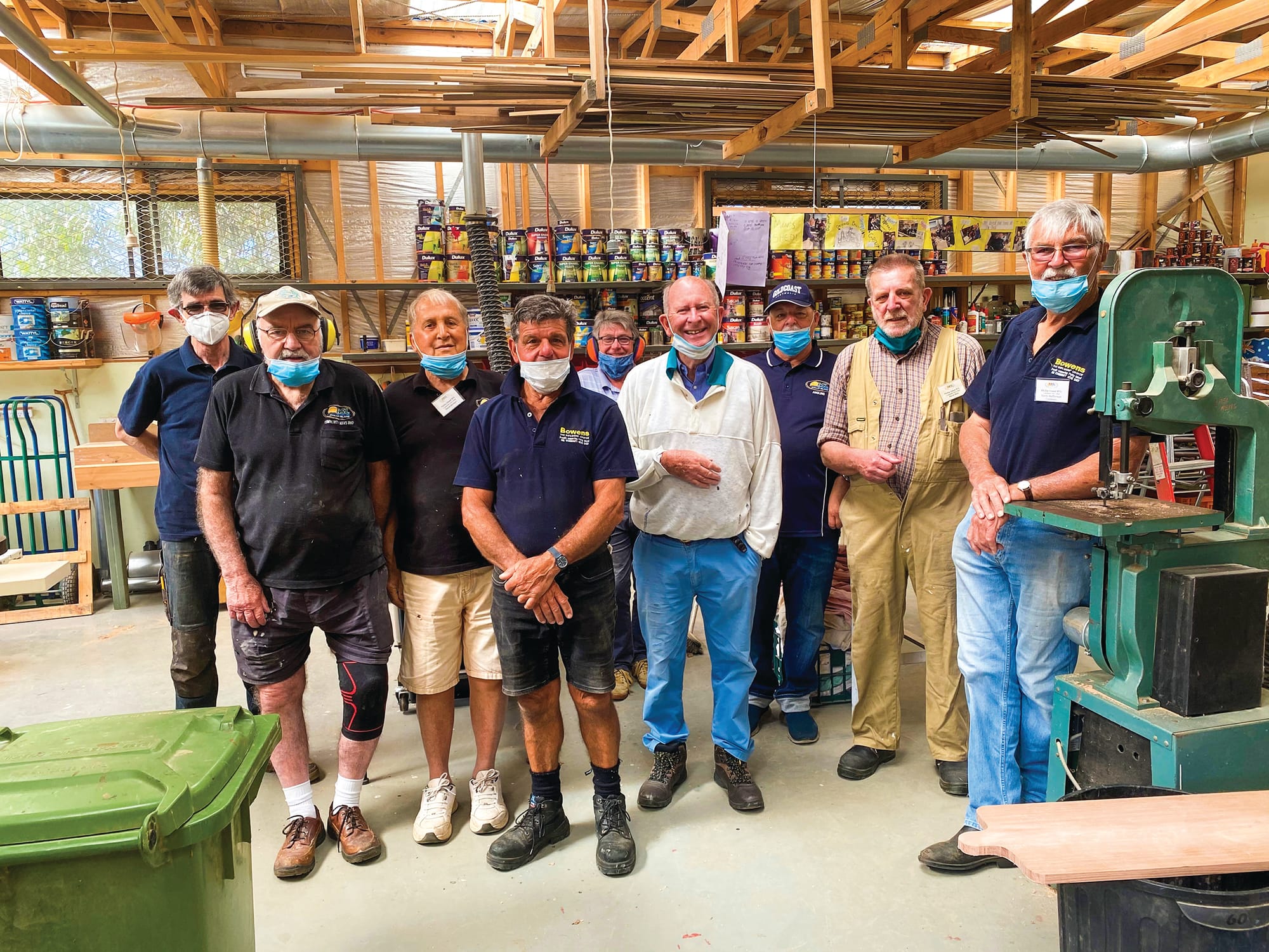 Men’s Shed re-opens
