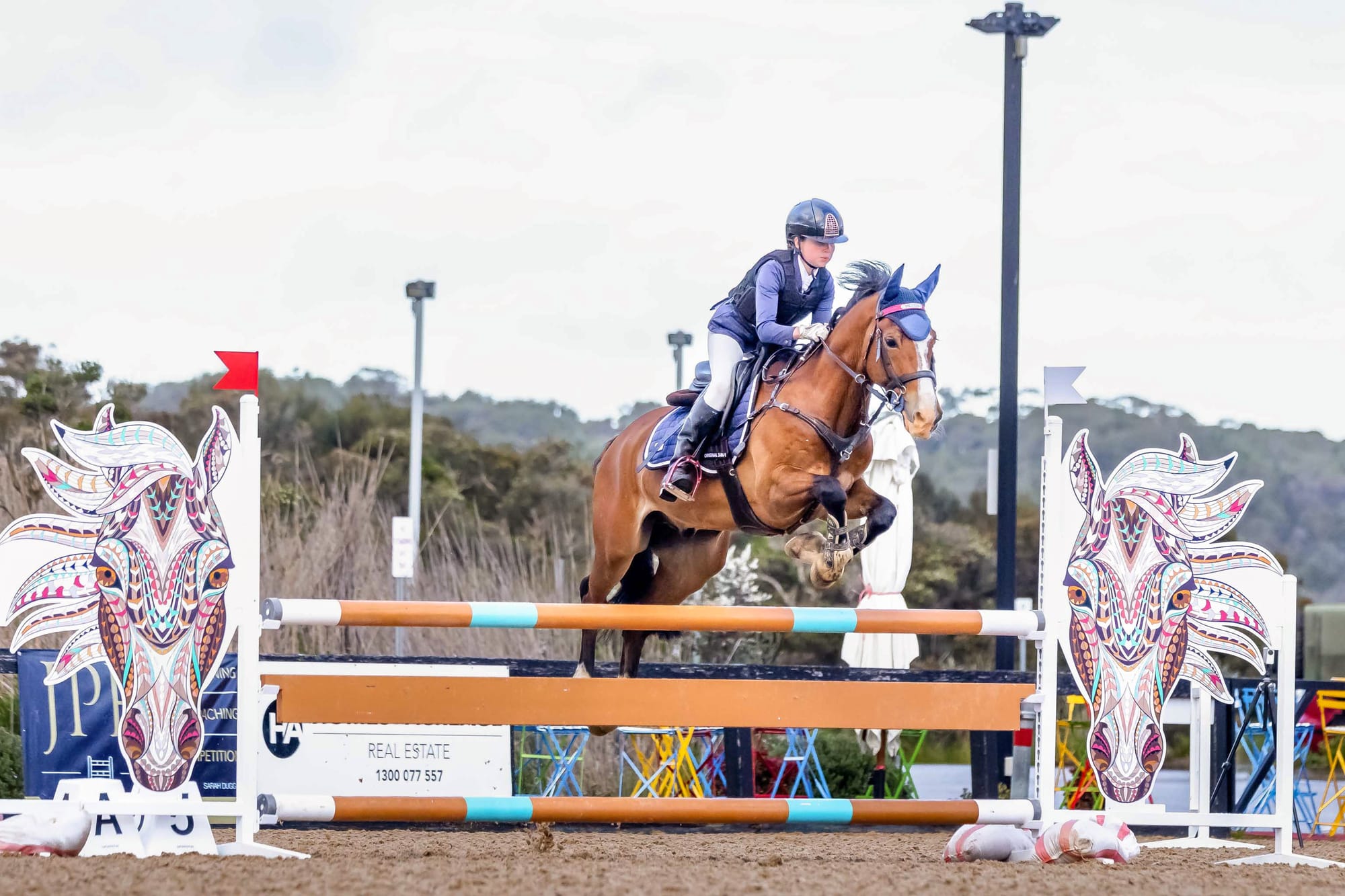 Olivia junior showjumping champion