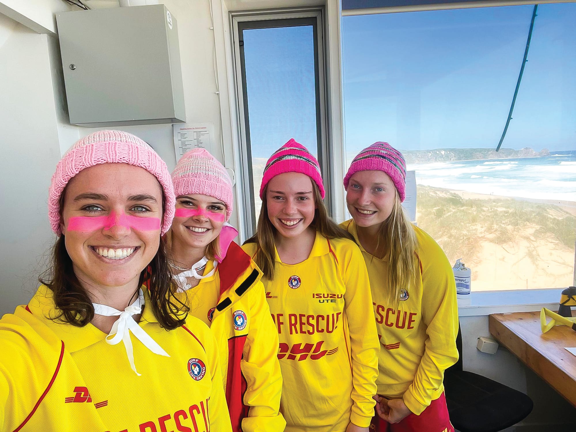 In the pink as surf club celebrates