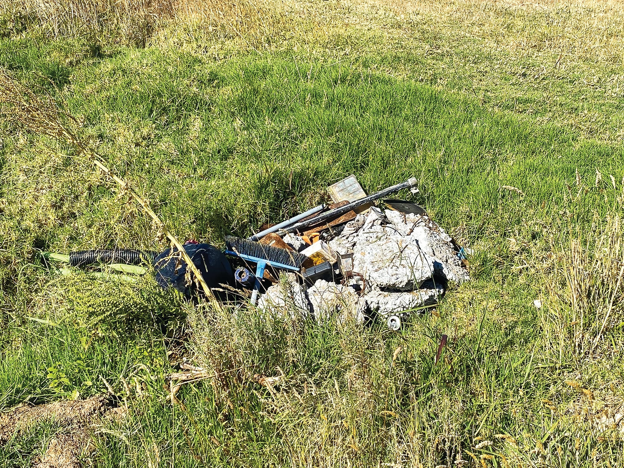 Wetlands becoming a dumping ground