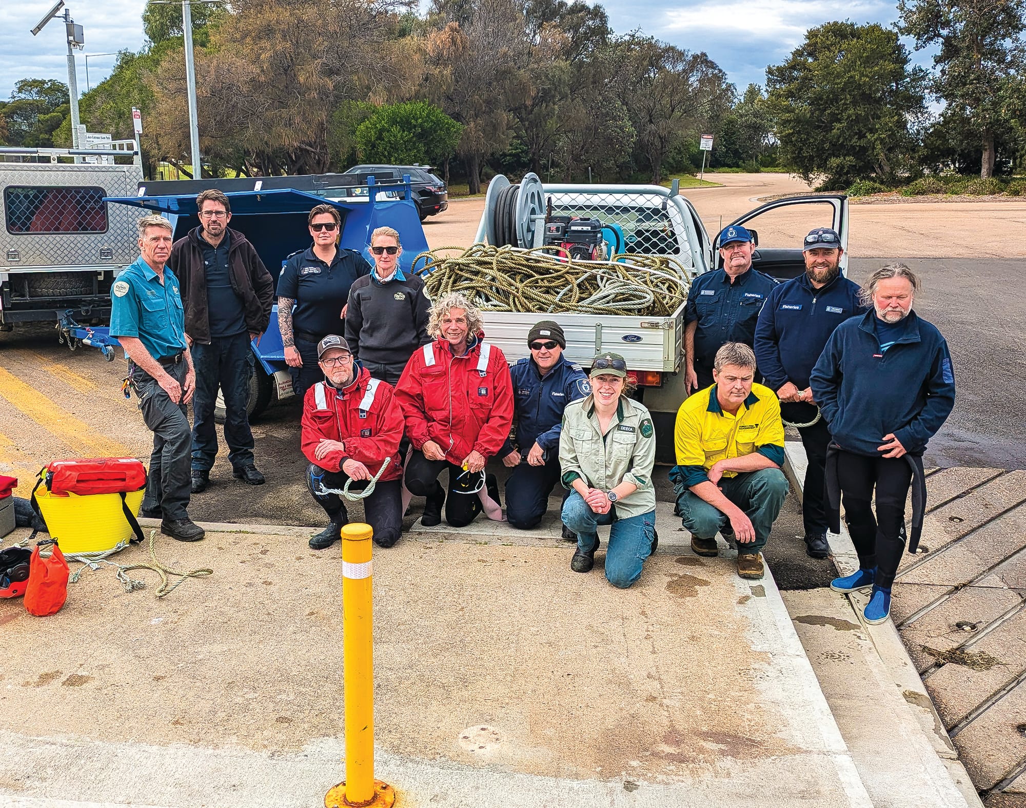 Whale freed off Gippsland