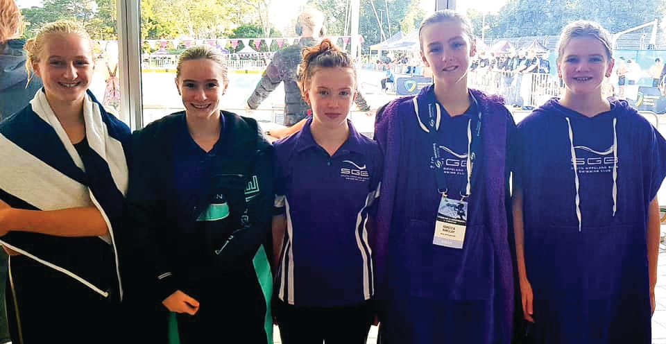 Long Course success over the long weekend for SGB swimmers
