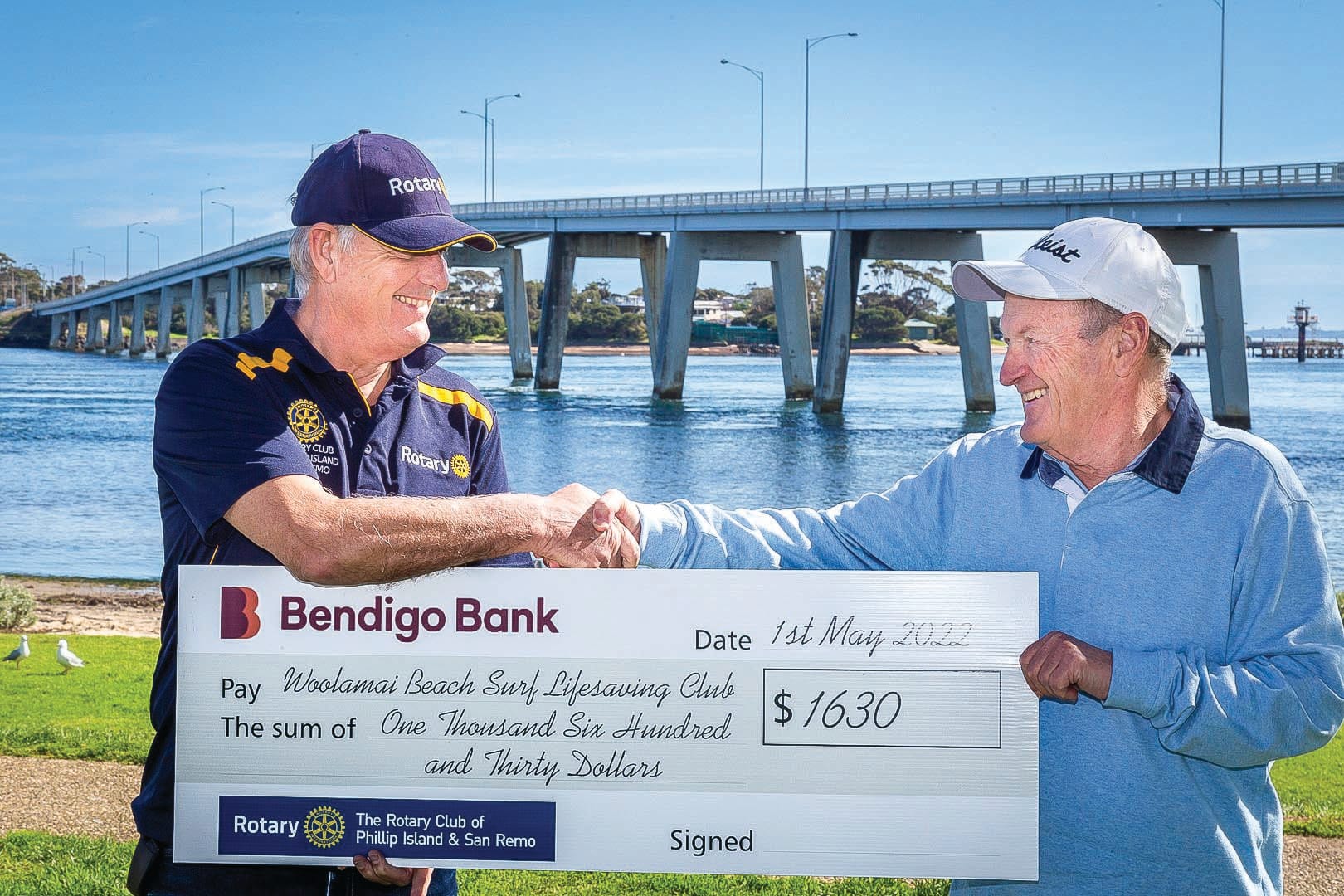 Rotary support for Channel Challenge continues