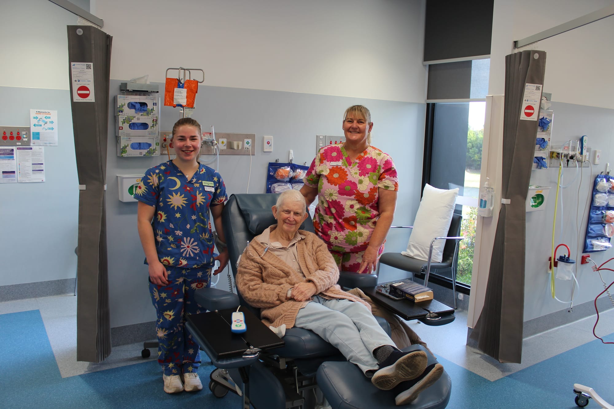 Cancer nurses care with compassion