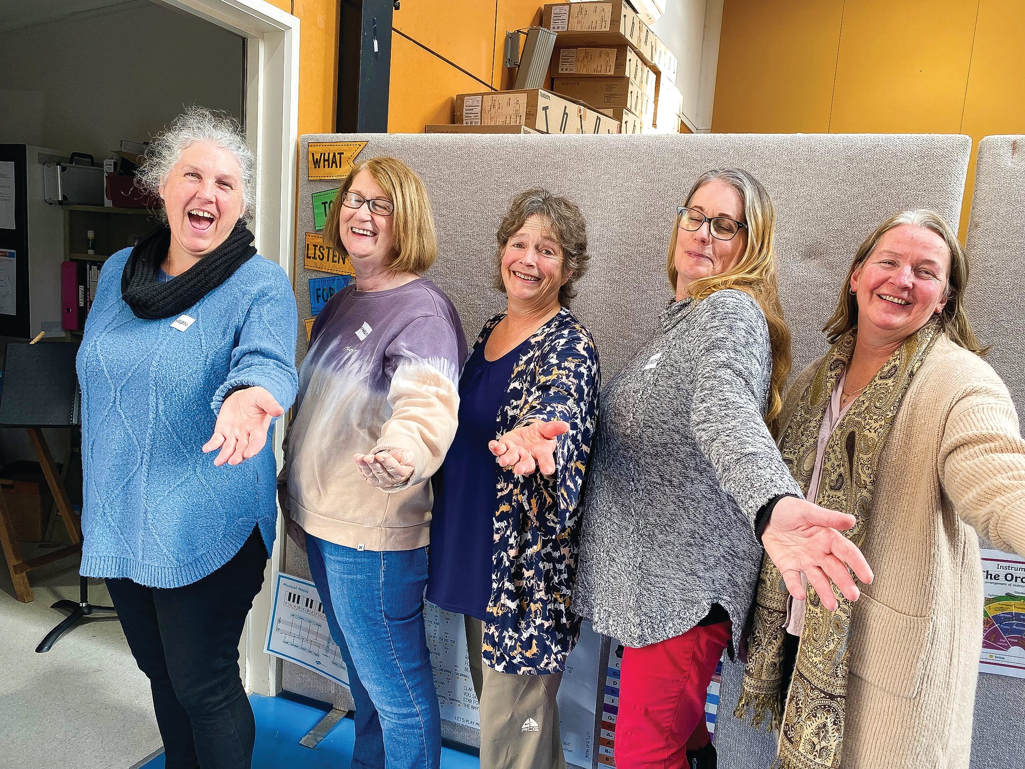 Women find their voices