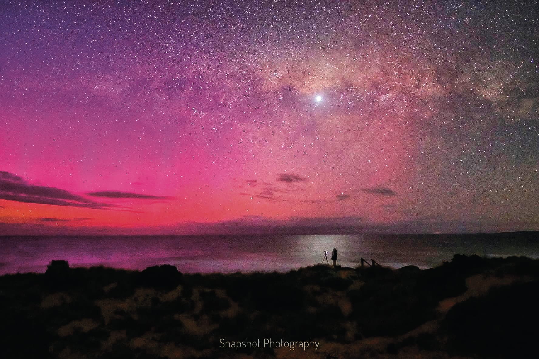 Lady Aurora visits the island