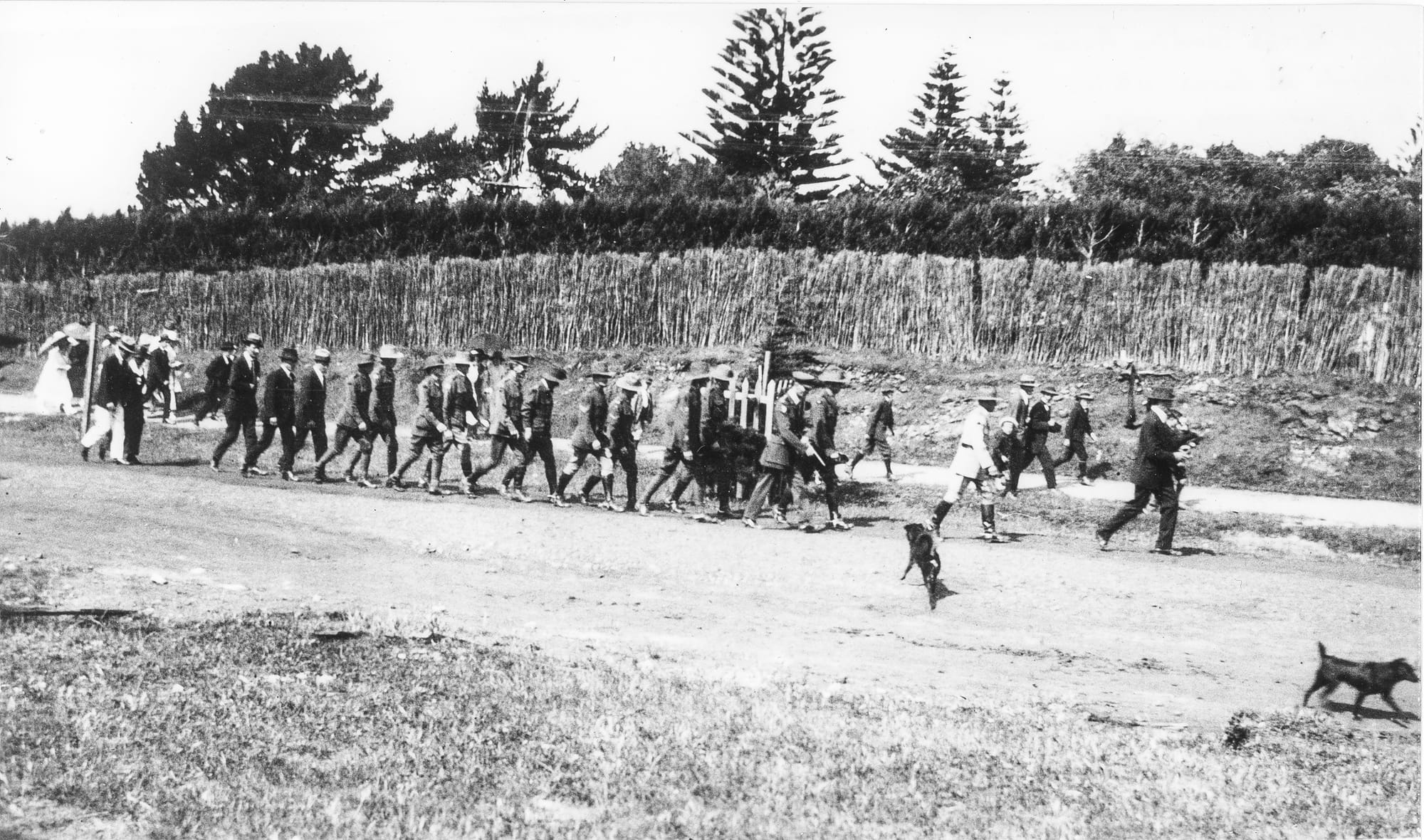ANZAC Day in Cowes 1922