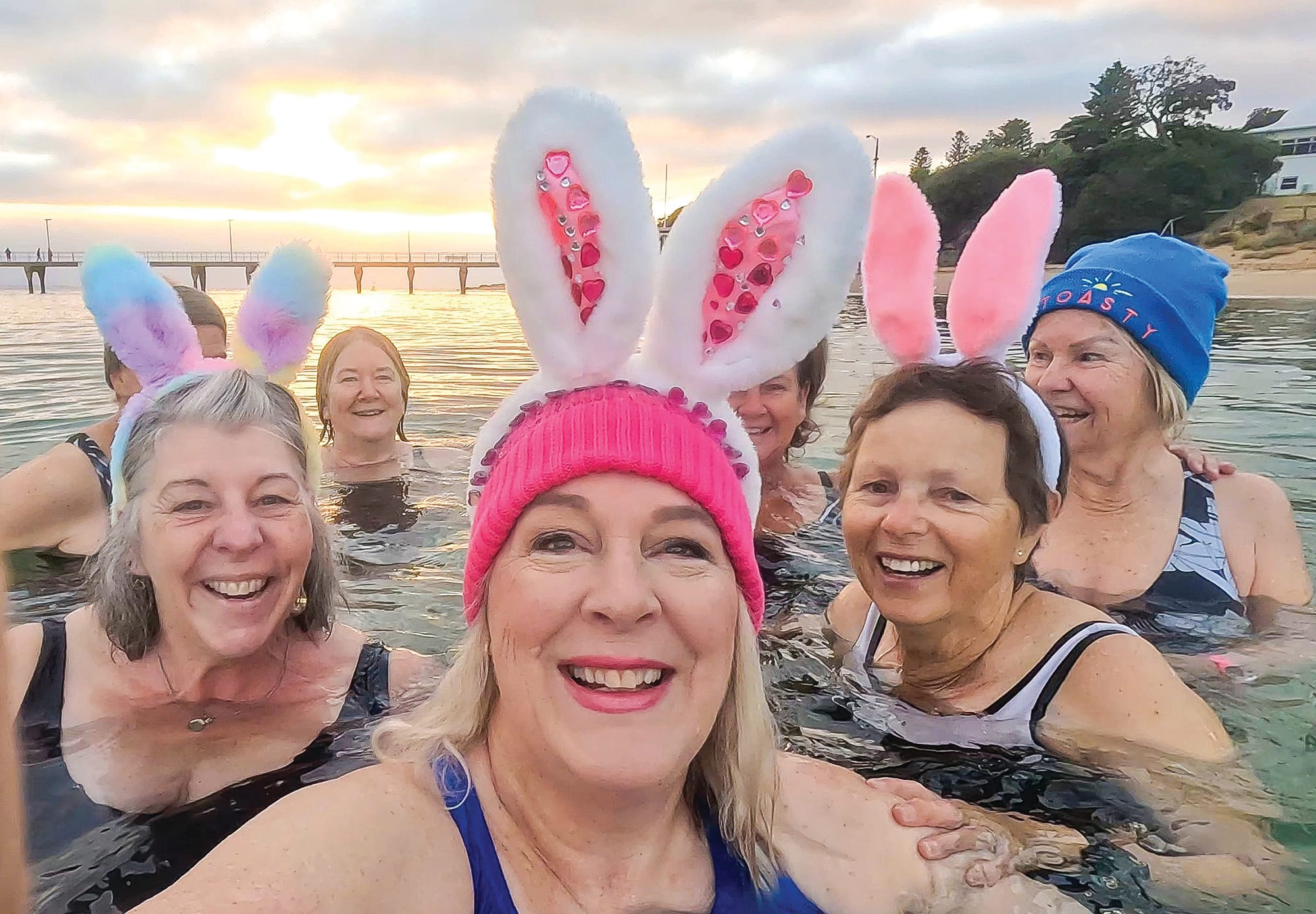 Cold water warning: submerging "not a competition"