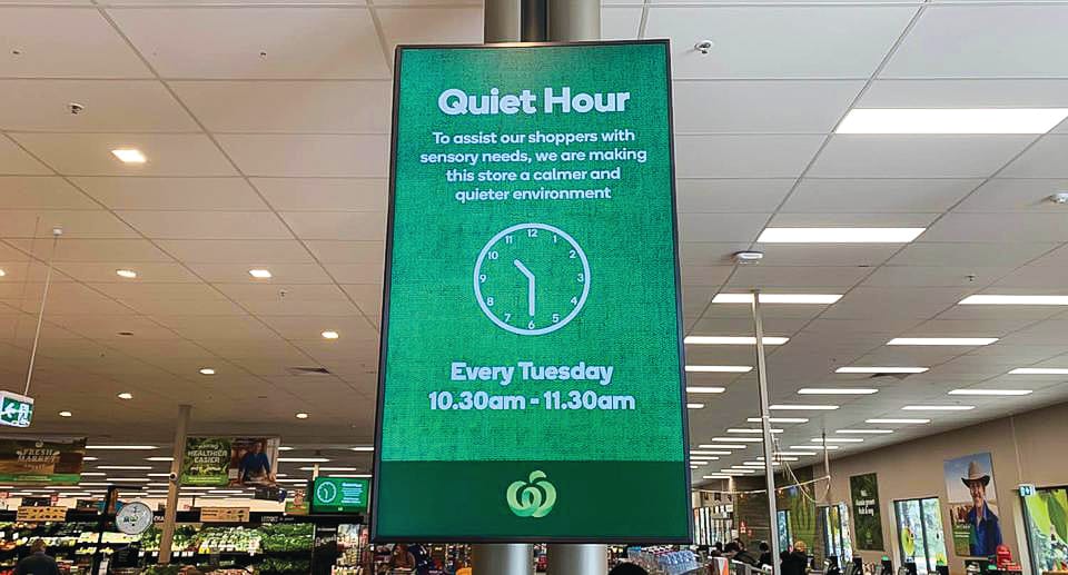Shhhh … Woolworths introduces Quiet Hour in Cowes