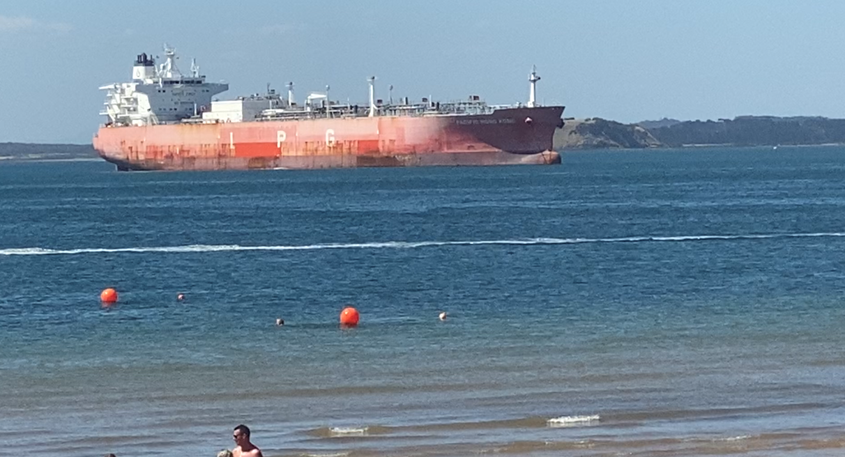 LPG tanker’s extended stay
