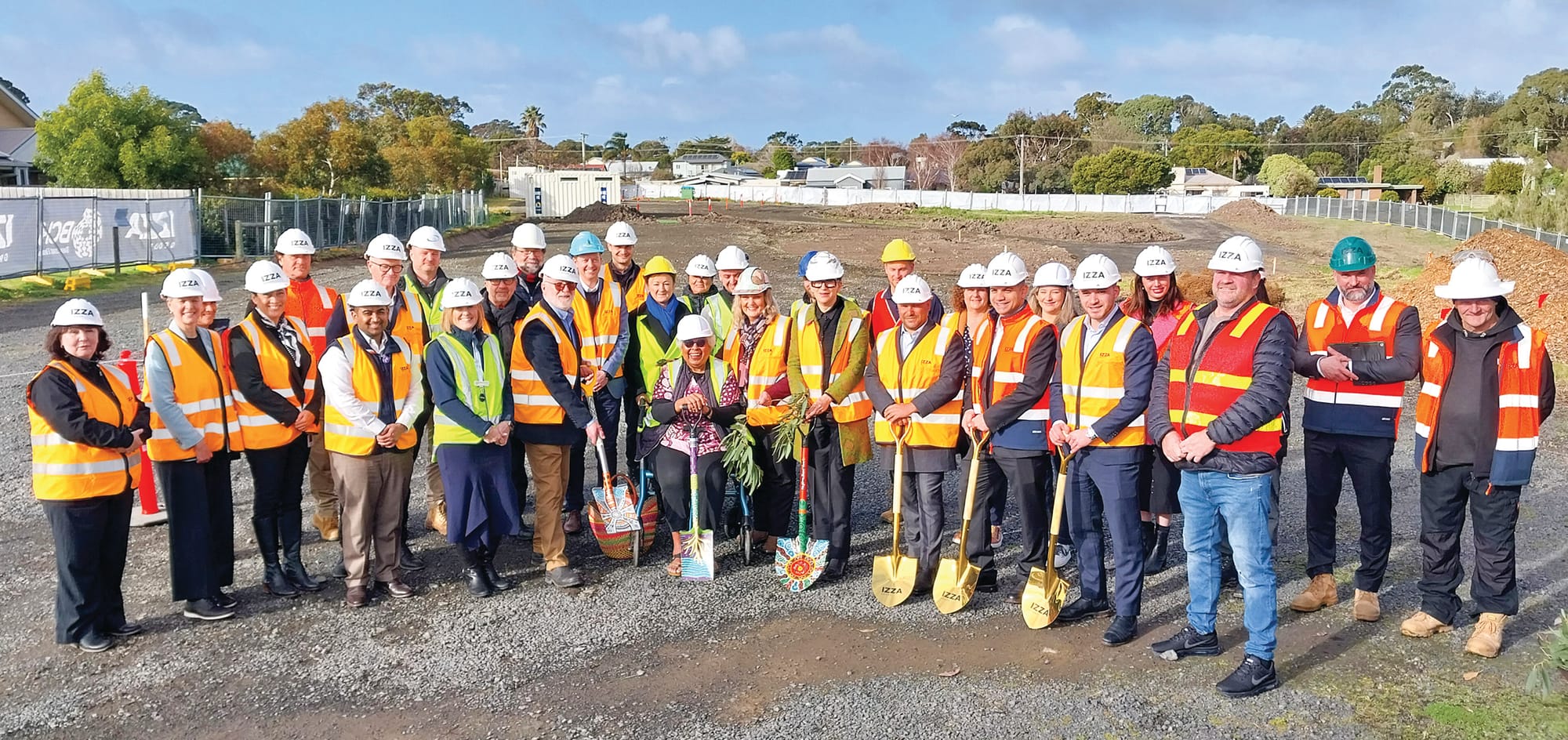 Health worker housing underway