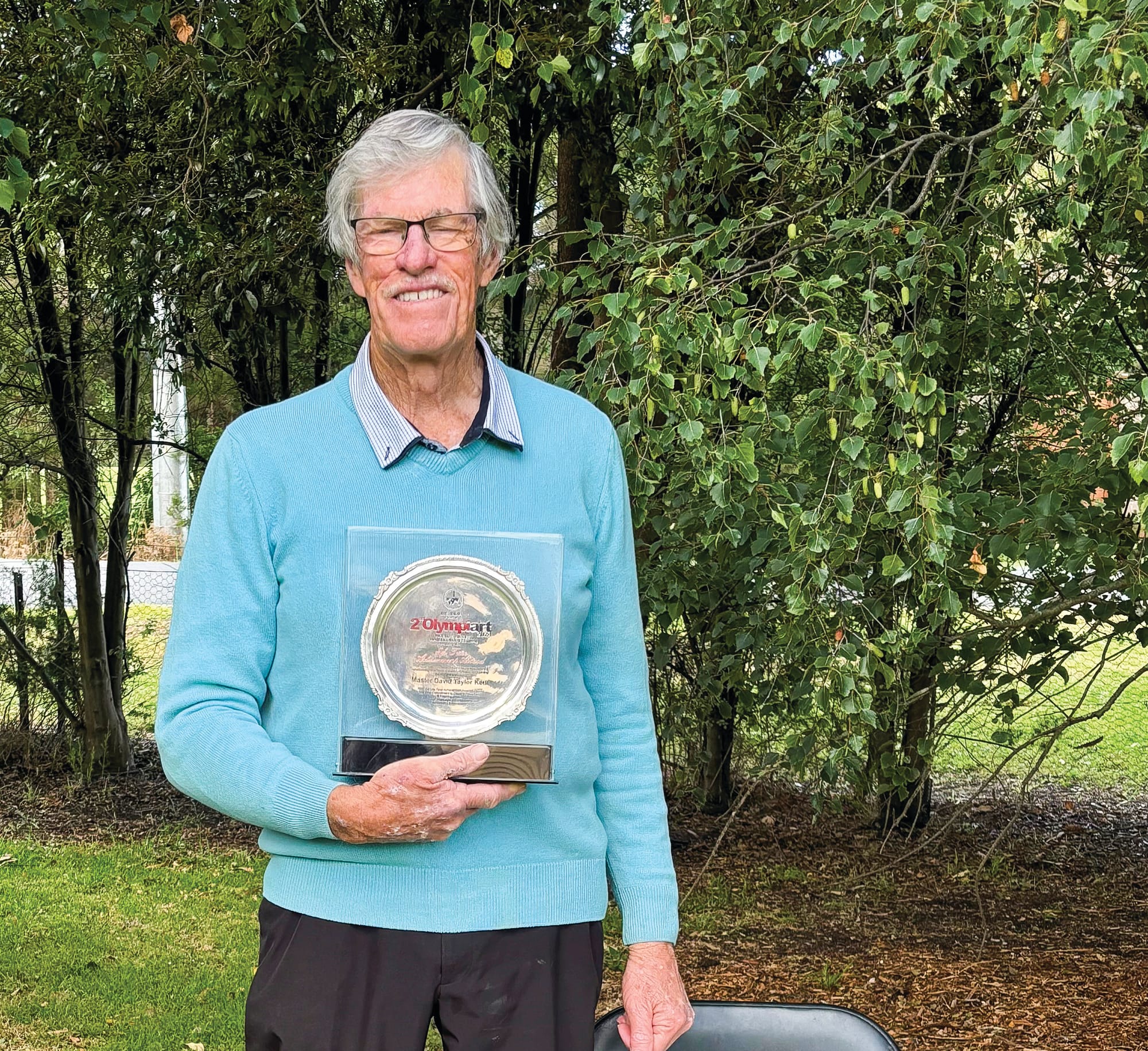 Island artist honoured on world stage