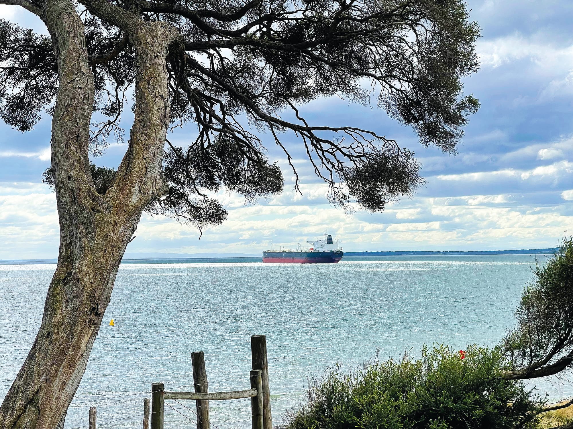 Western Port marked as turbine hub