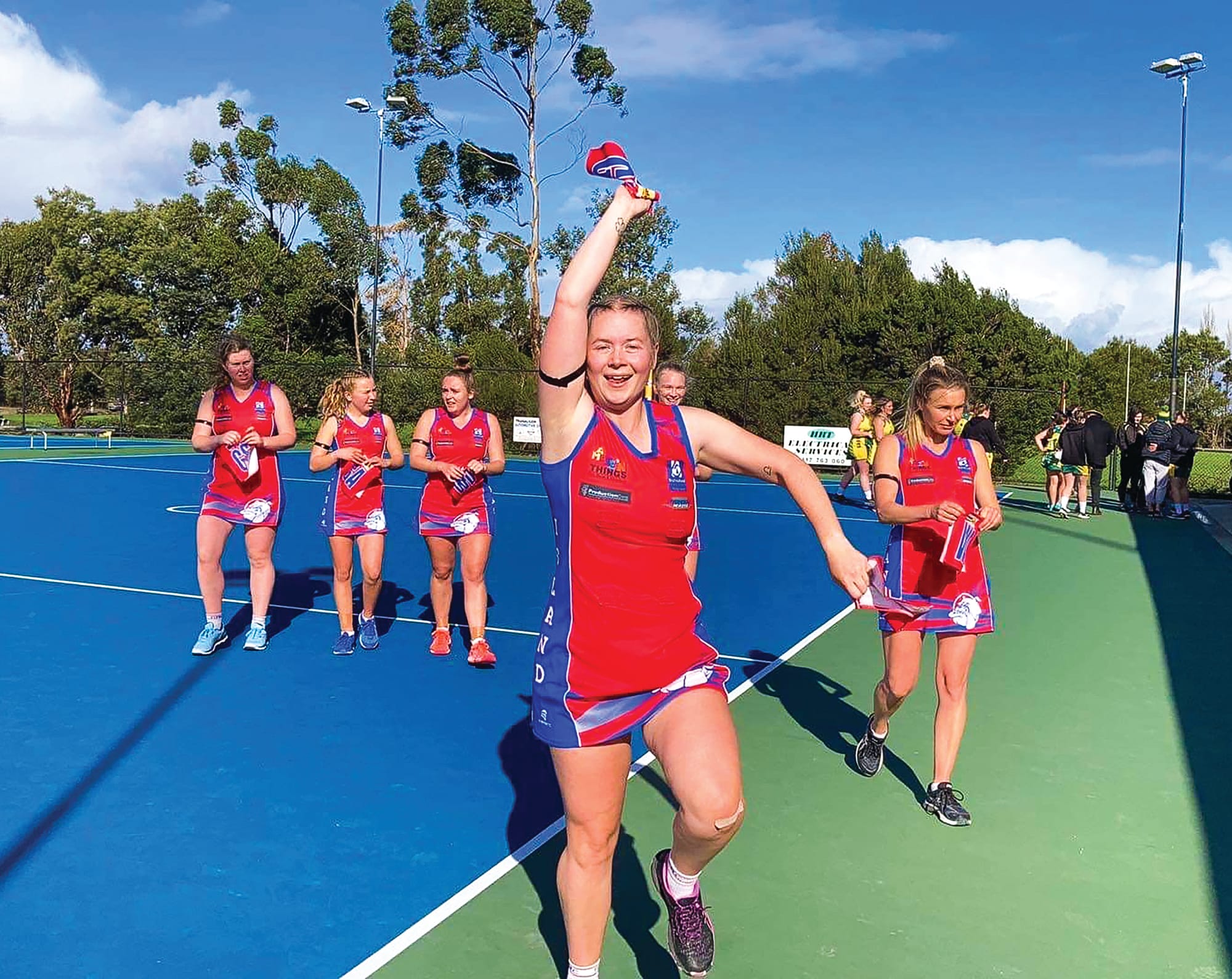 Clean sweep for Island netballers