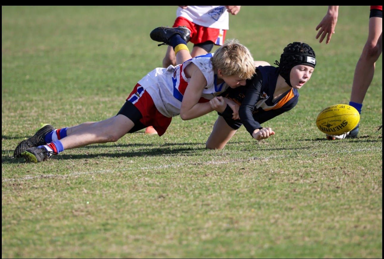 Blue Pups battle hard in a nail-biter at Inverloch