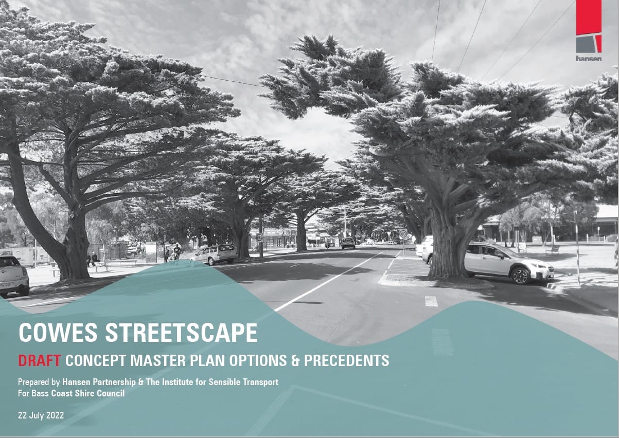 More pedestrians fewer cars in Cowes streetscape proposal