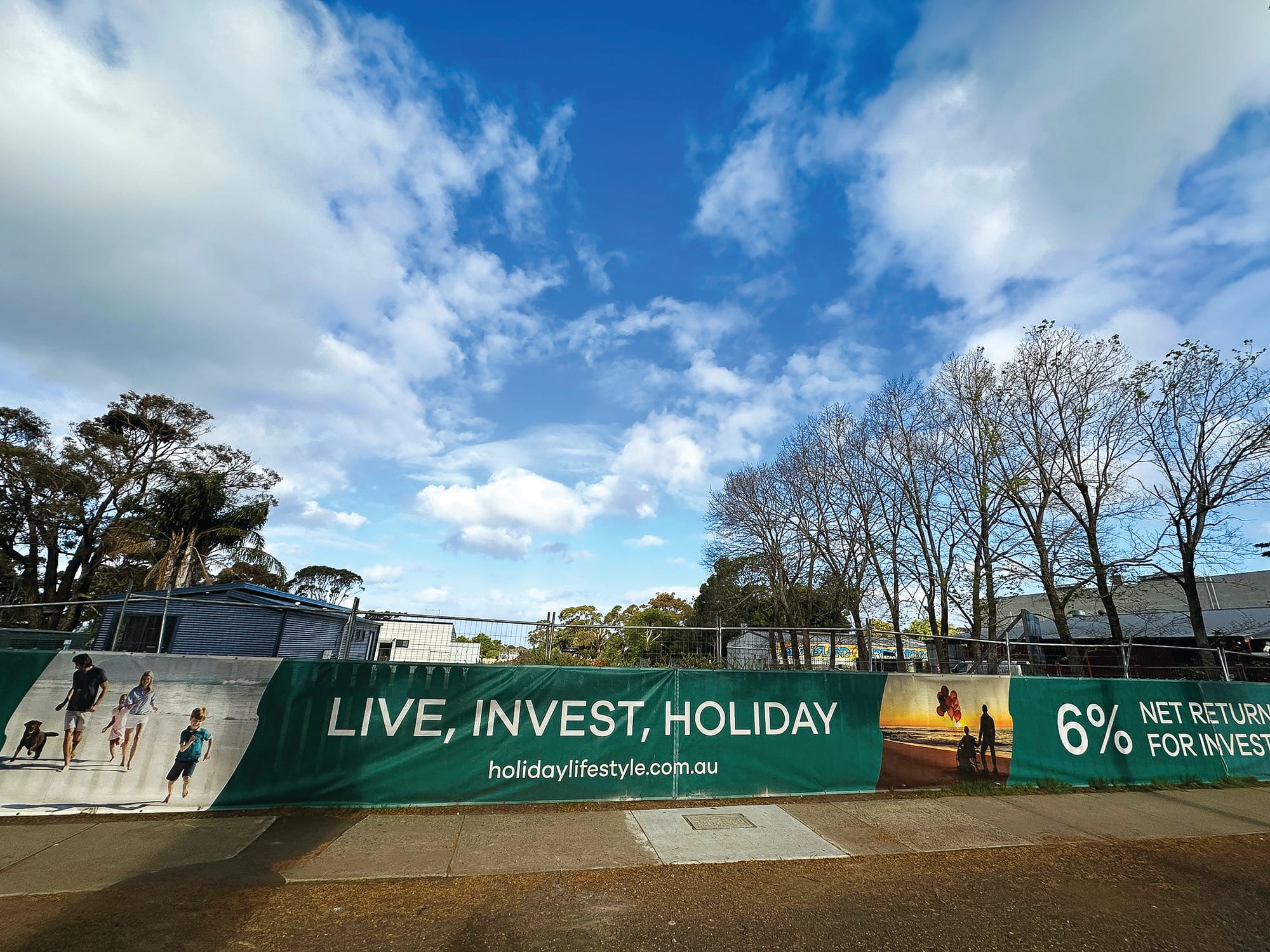 Caravan park development: how it happened