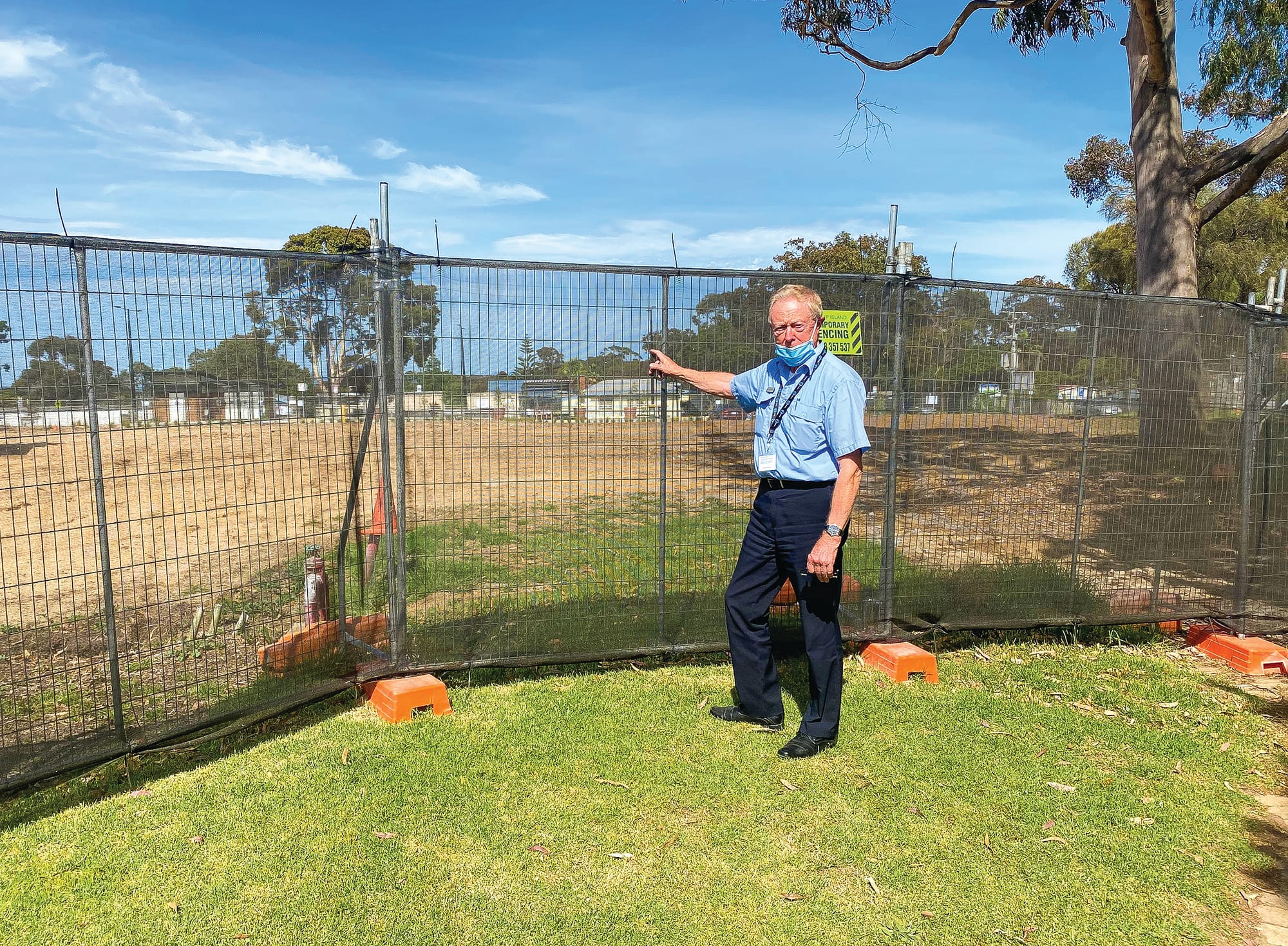 Call to grass bare council site