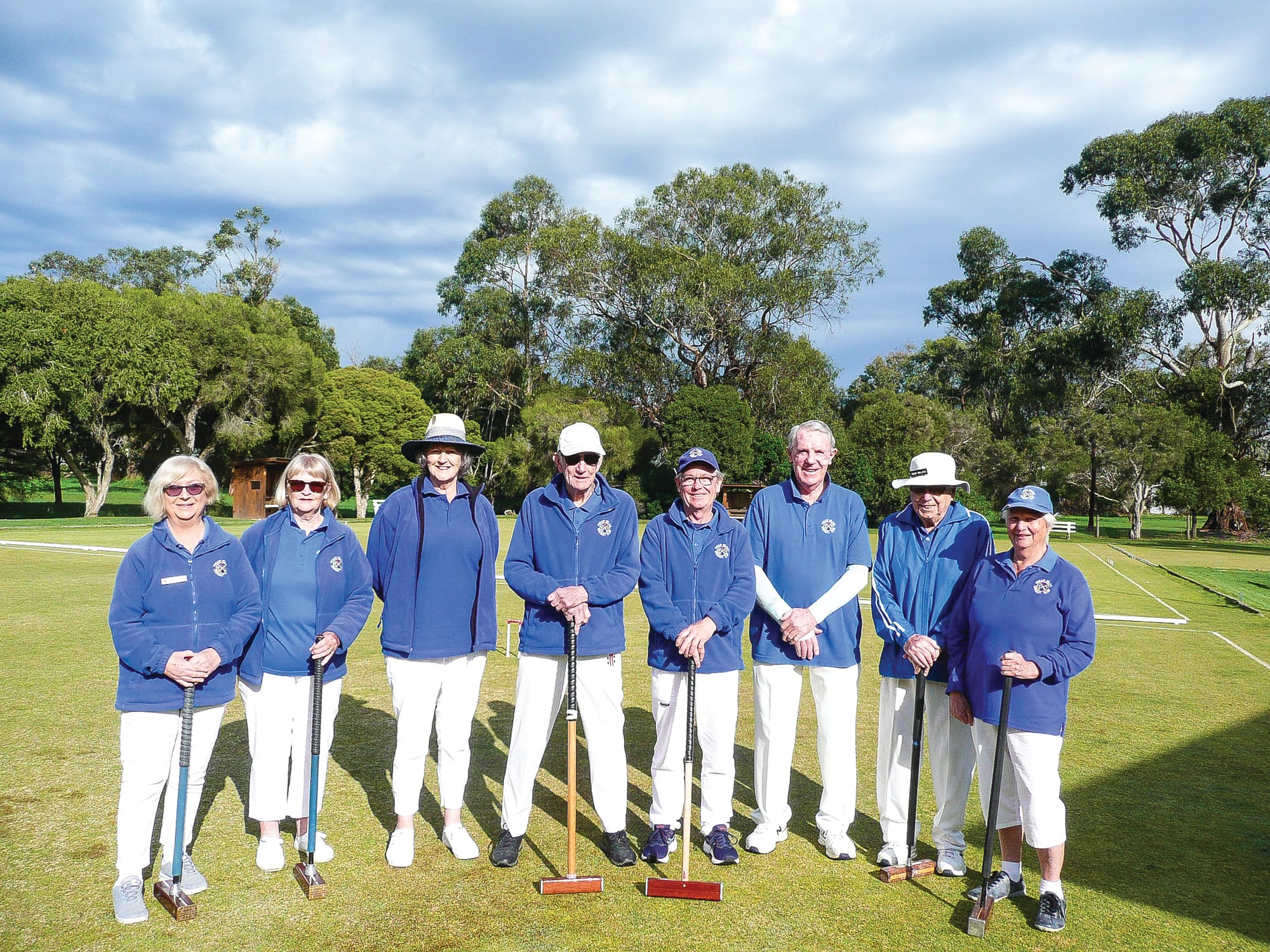 Gippsland golf croquet pennant season