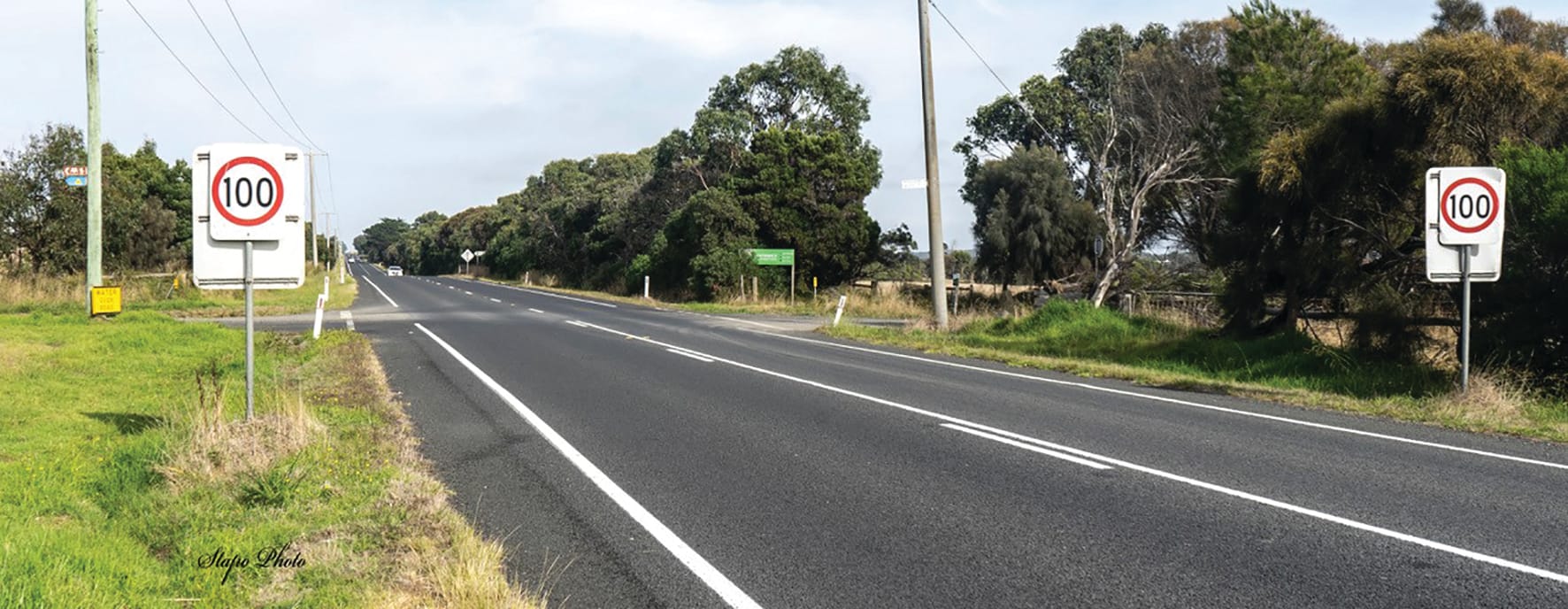Backbeach Road Speed limit