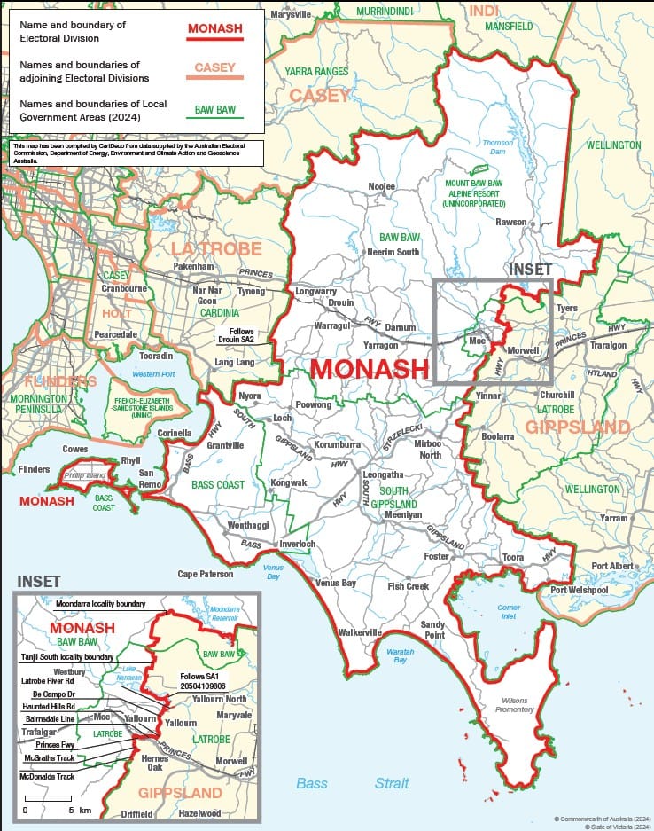 Federal election information