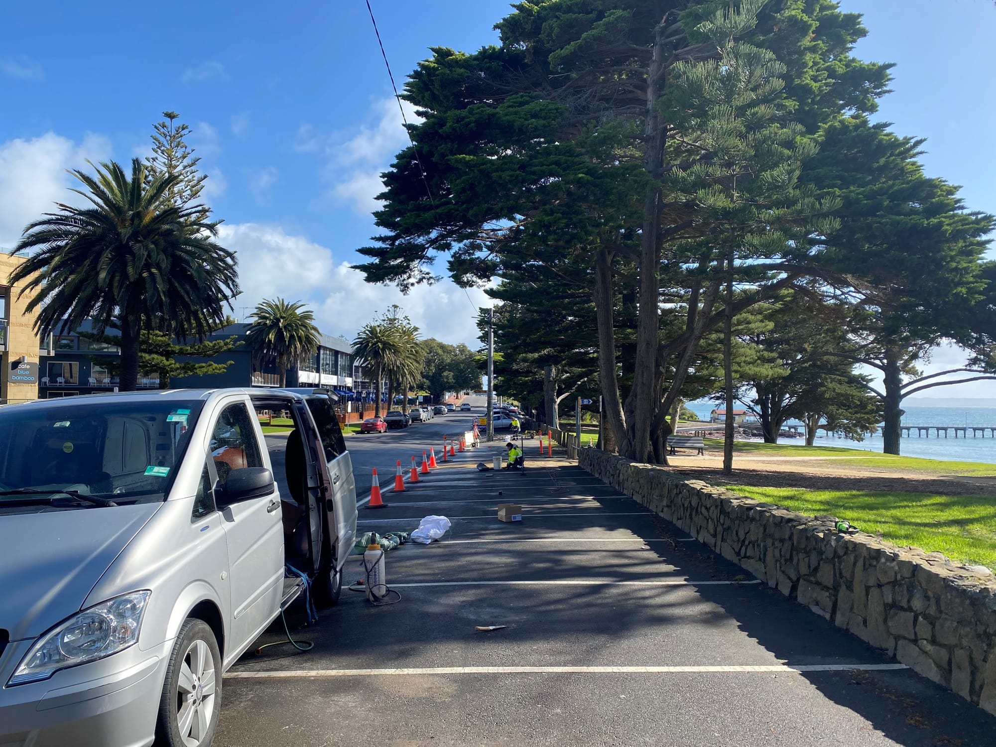 Be warned: parking sensors rolled out in Cowes